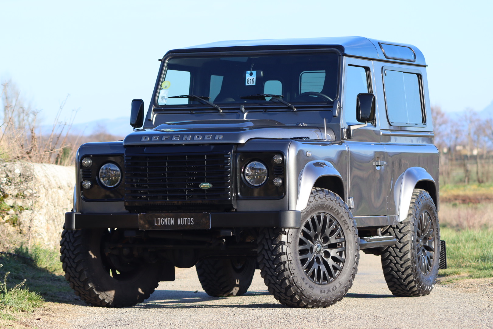 Photo LAND ROVER DEFENDER 90 TD4 SW 2.2 4 PLACES "SE" FULL OPTIONS