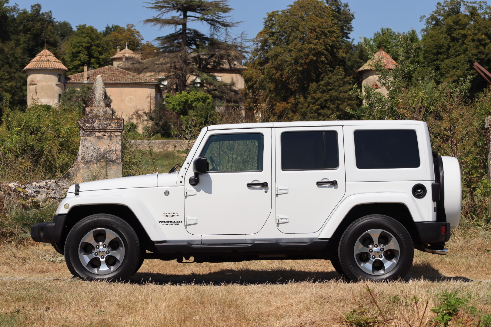 Photo Jeep Wrangler Unlimited Sahara 3.6 v6 284 ch avec la bache pour l'été