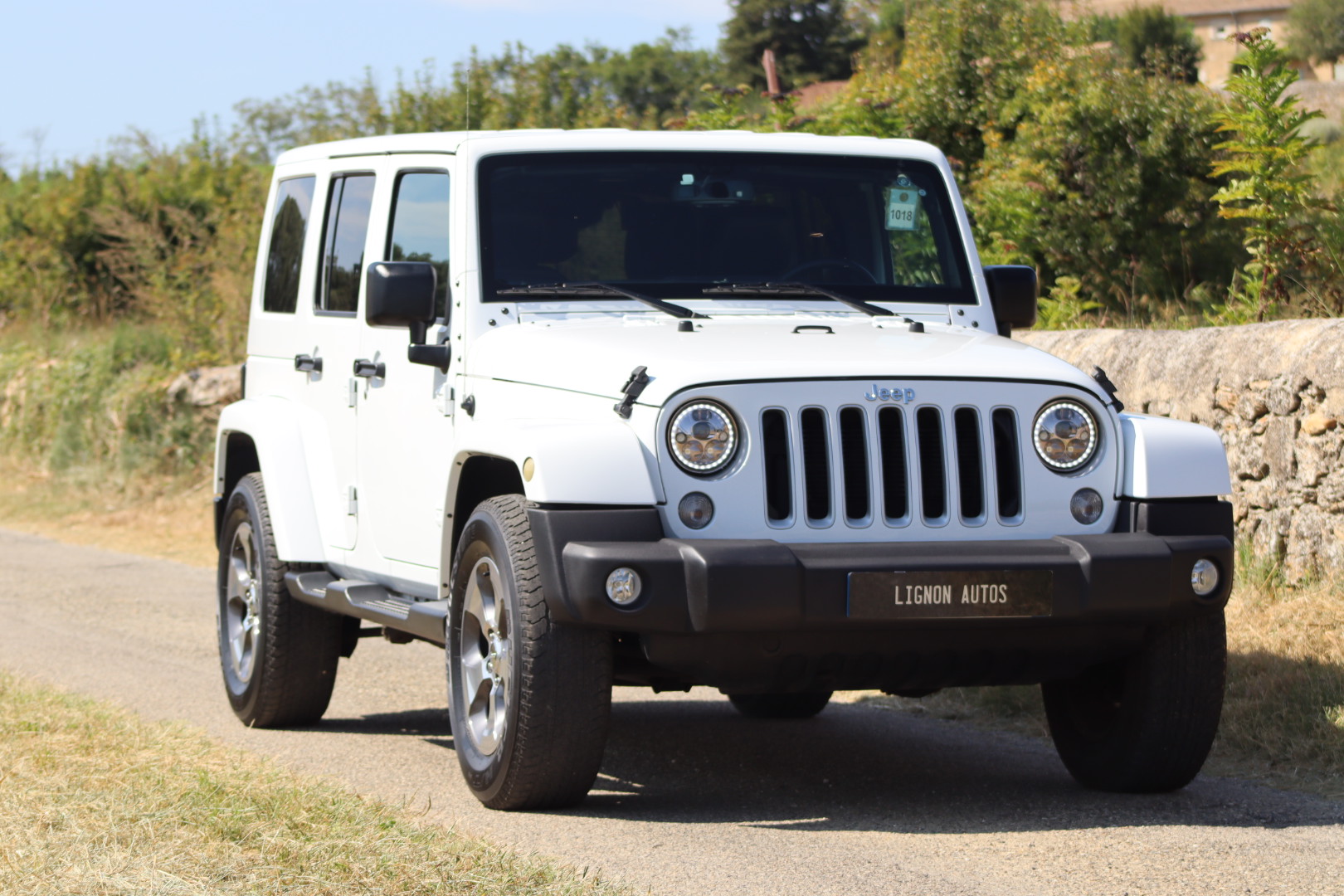 Jeep Wrangler Unlimited Sahara 3.6 v6 284 ch avec la bache pour l'été