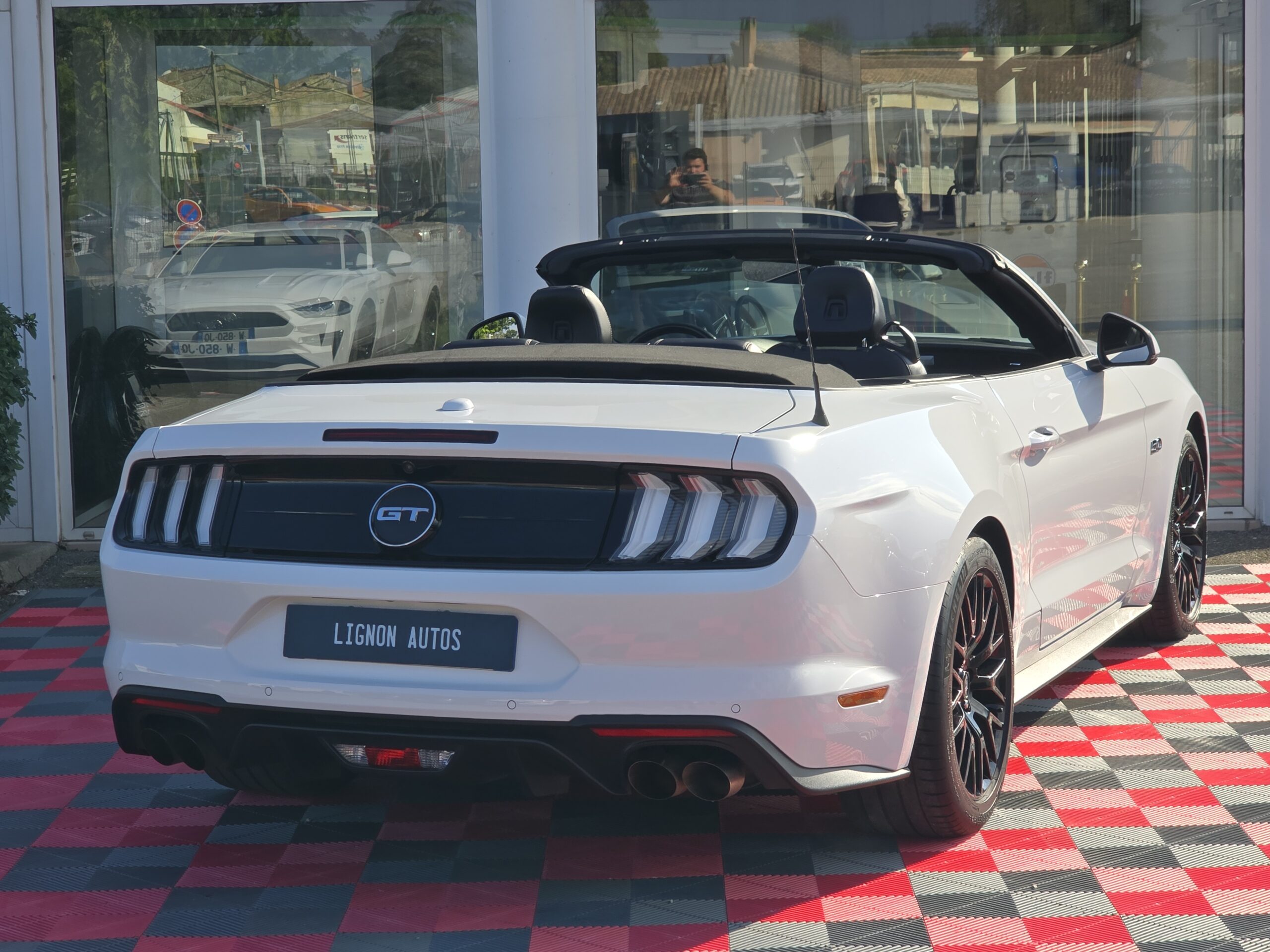Photo Ford Mustang Cabriolet Gt 5.0l V8 450 Bva10 Premium + Magneride