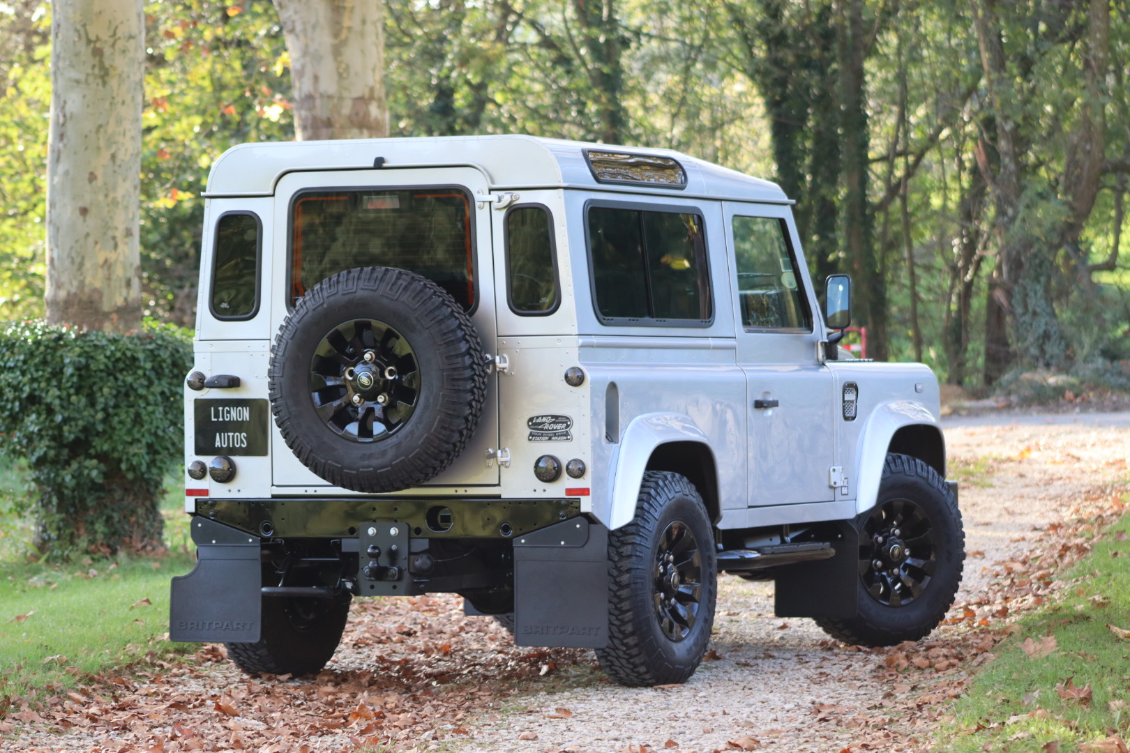 Photo Land Rover Defender 90 td4 sw 4 places "Indus Silver"