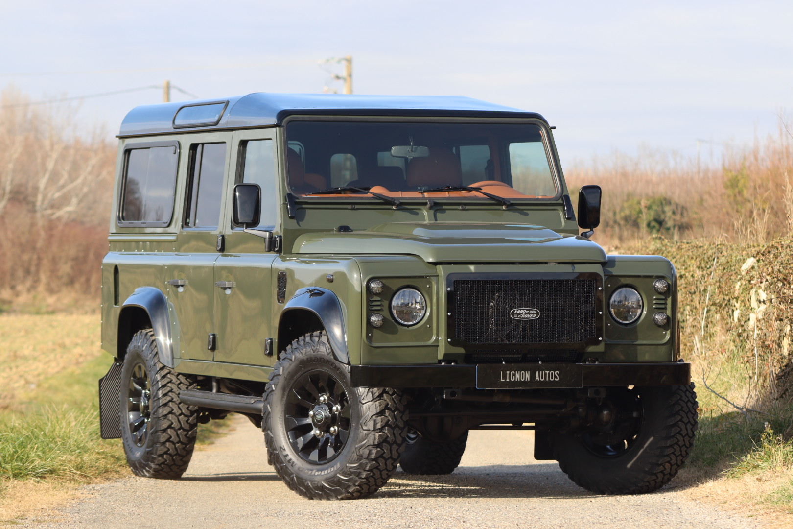Land Rover Defender 110 td4 sw 5 places "Hunter Green"