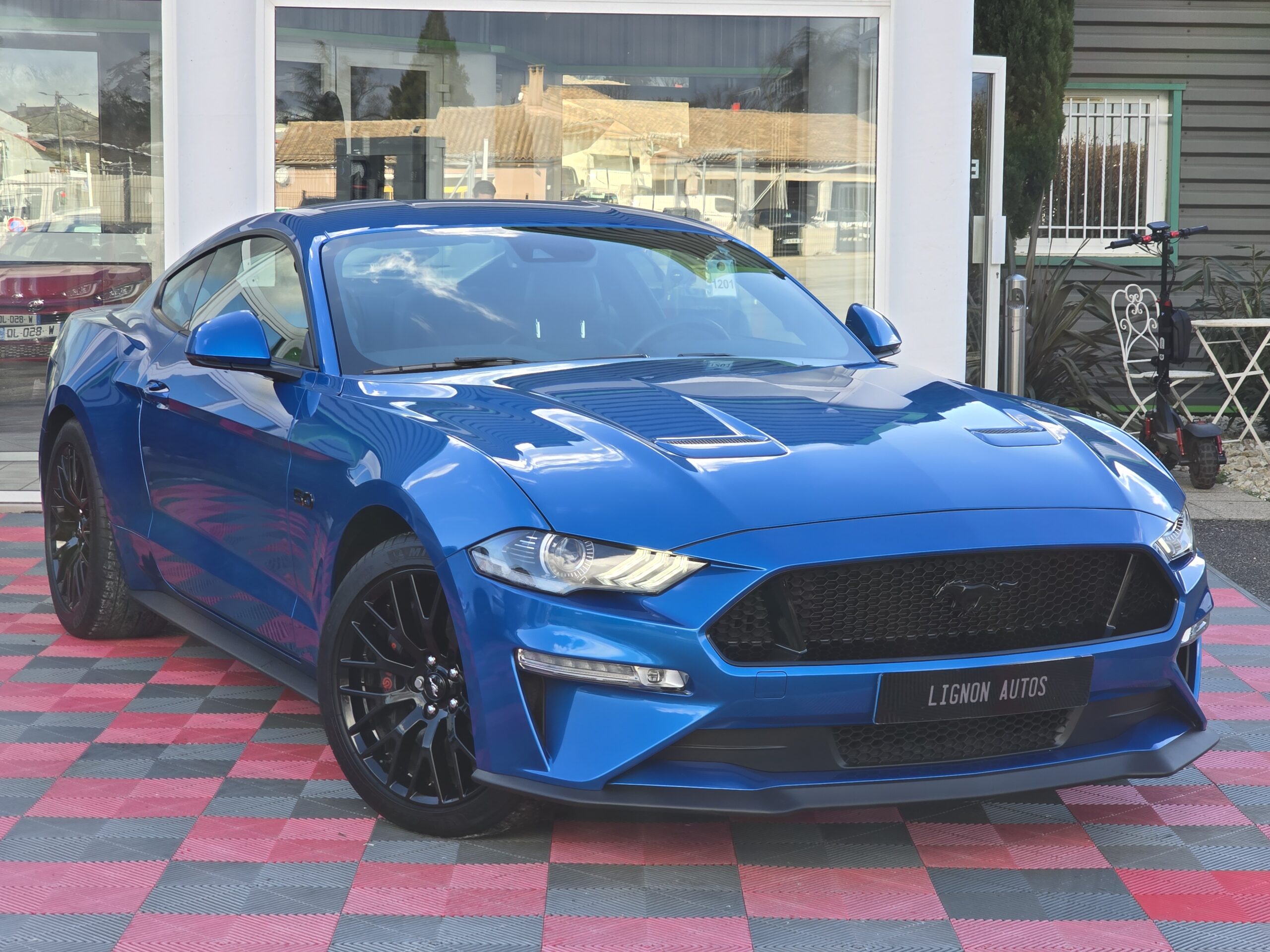 Photo Ford Mustang GT 5.0 v8 Fastback 450 ch BVA10 - 2020 - 13 200KM