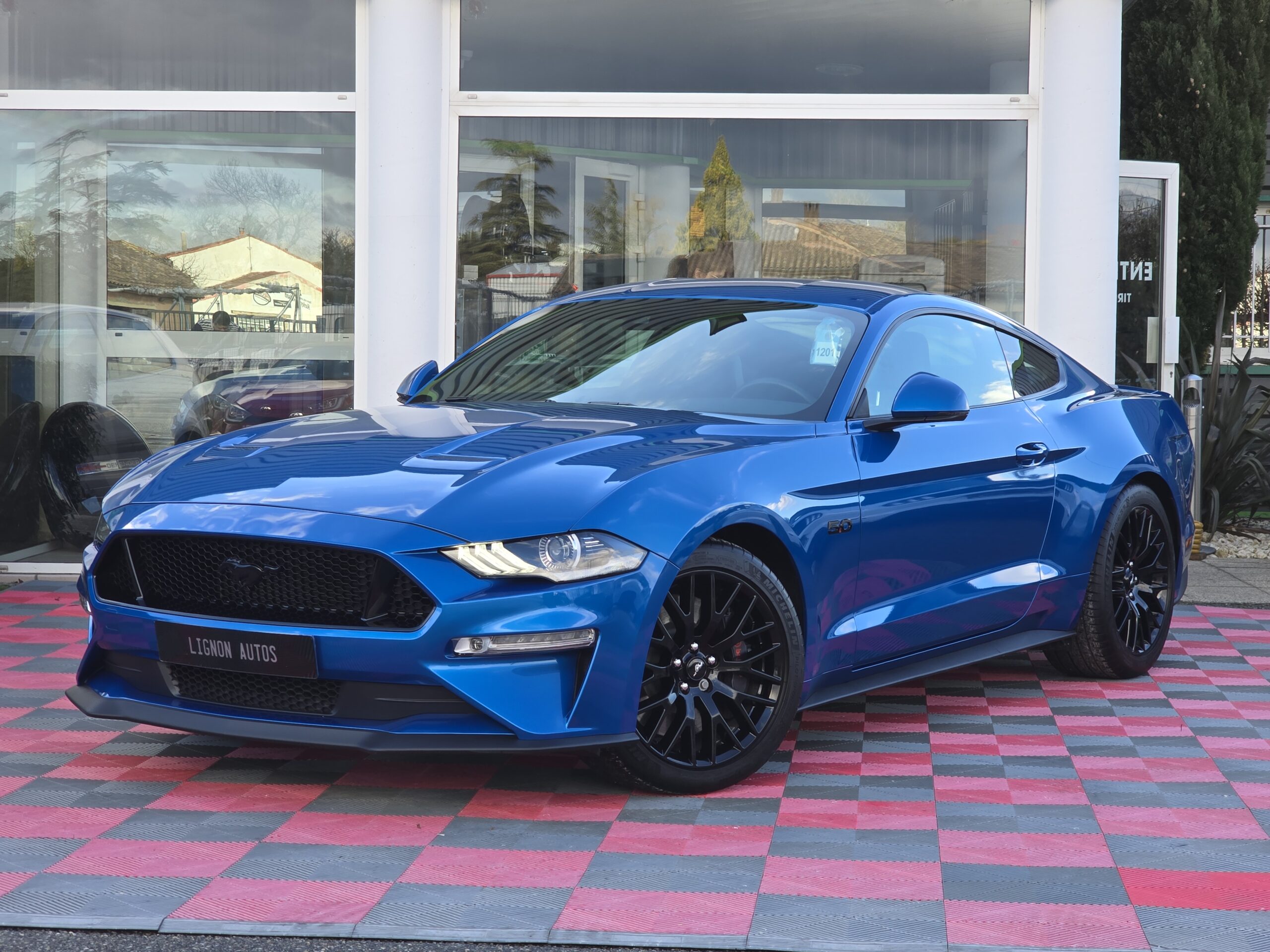 Photo Ford Mustang GT 5.0 v8 Fastback 450 ch BVA10 - 2020 - 13 200KM