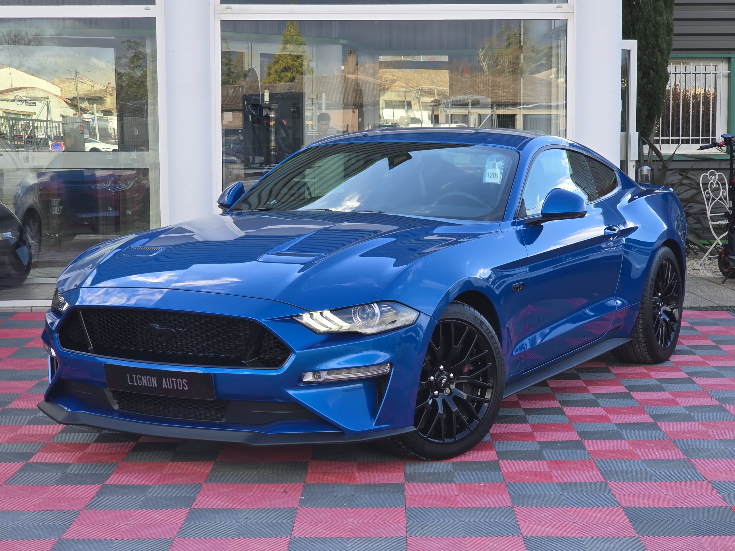 Photo Ford Mustang GT 5.0 v8 Fastback 450 ch BVA10 - 2020 - 13 200KM