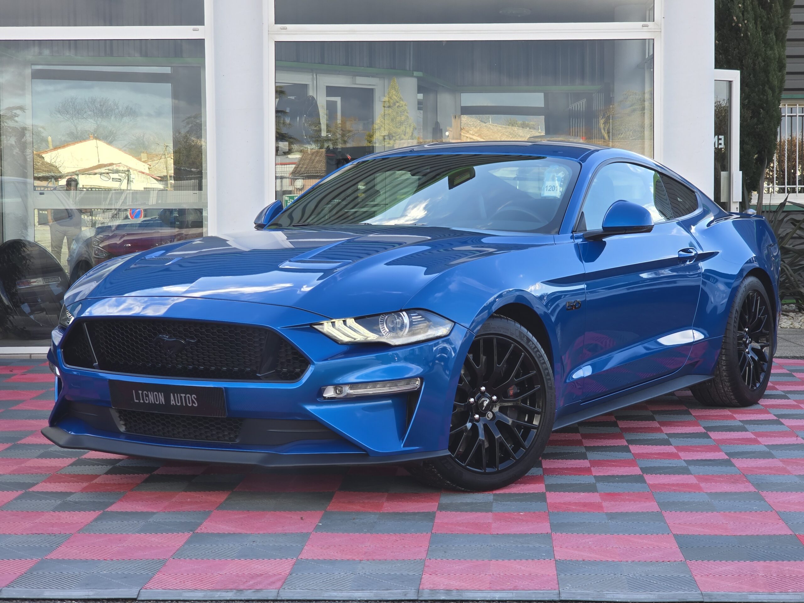 Photo Ford Mustang GT 5.0 v8 Fastback 450 ch BVA10 - 2020 - 13 200KM