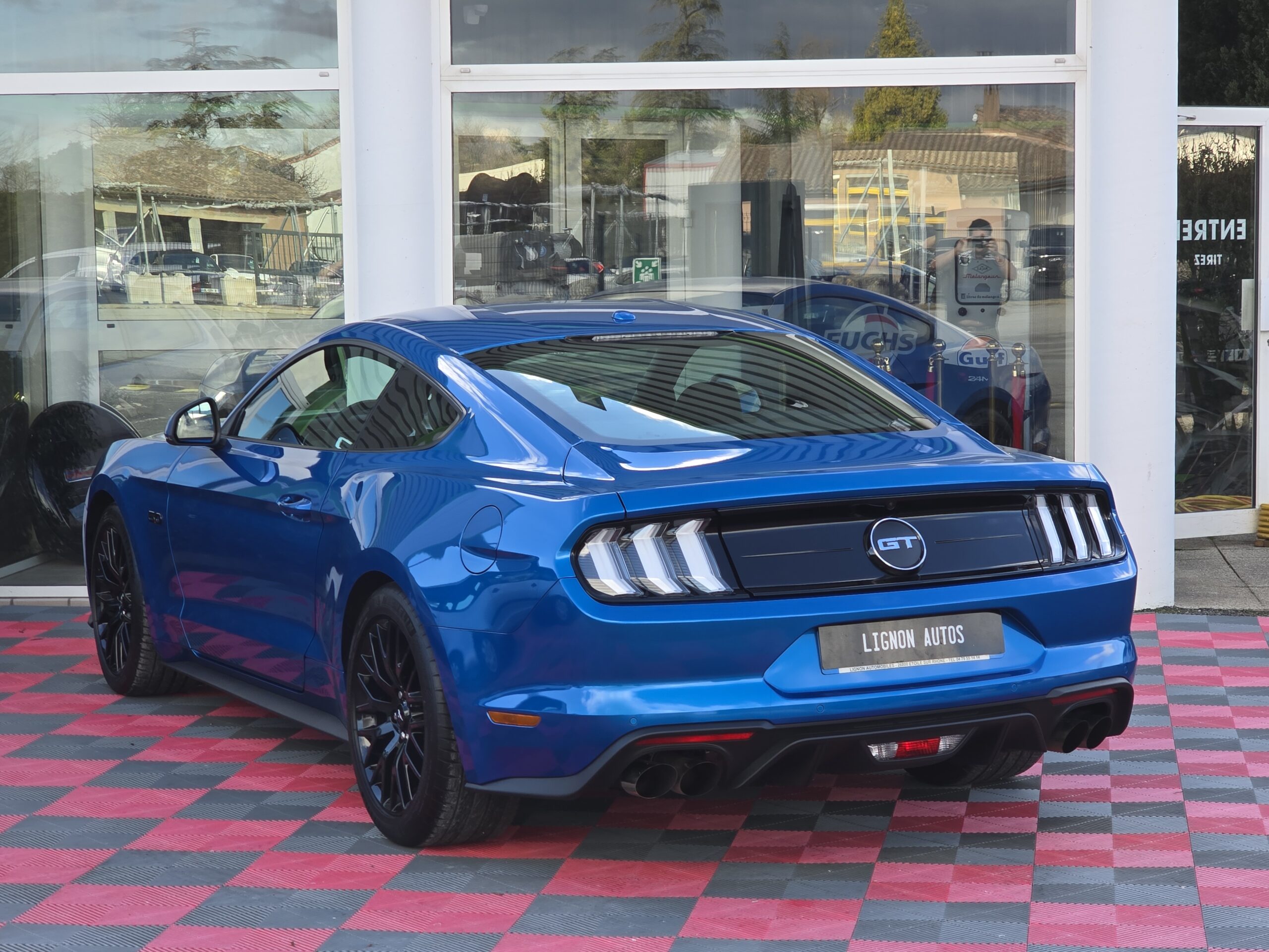 Photo Ford Mustang GT 5.0 v8 Fastback 450 ch BVA10 - 2020 - 13 200KM