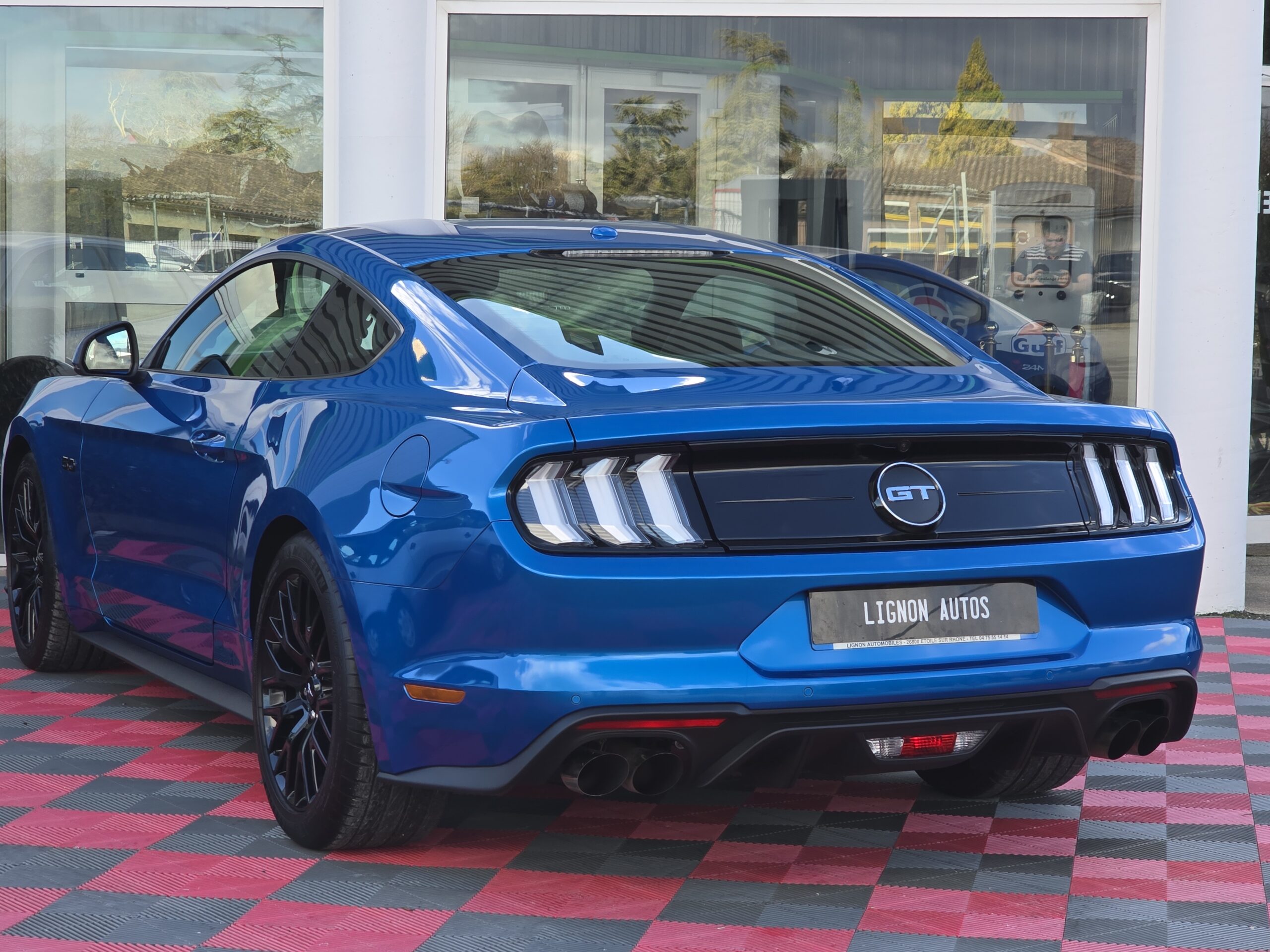 Photo Ford Mustang GT 5.0 v8 Fastback 450 ch BVA10 - 2020 - 13 200KM