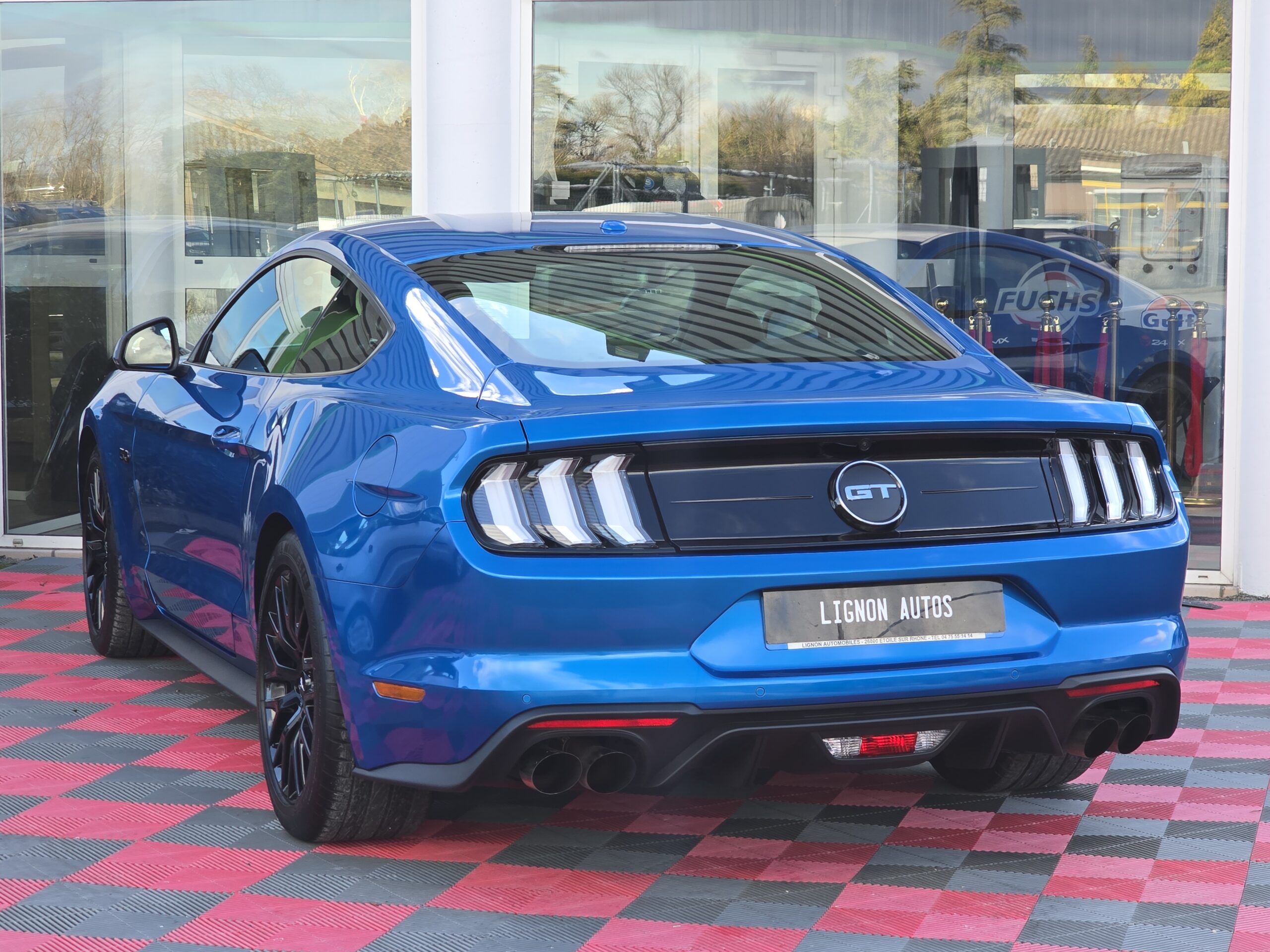 Photo Ford Mustang GT 5.0 v8 Fastback 450 ch BVA10 - 2020 - 13 200KM