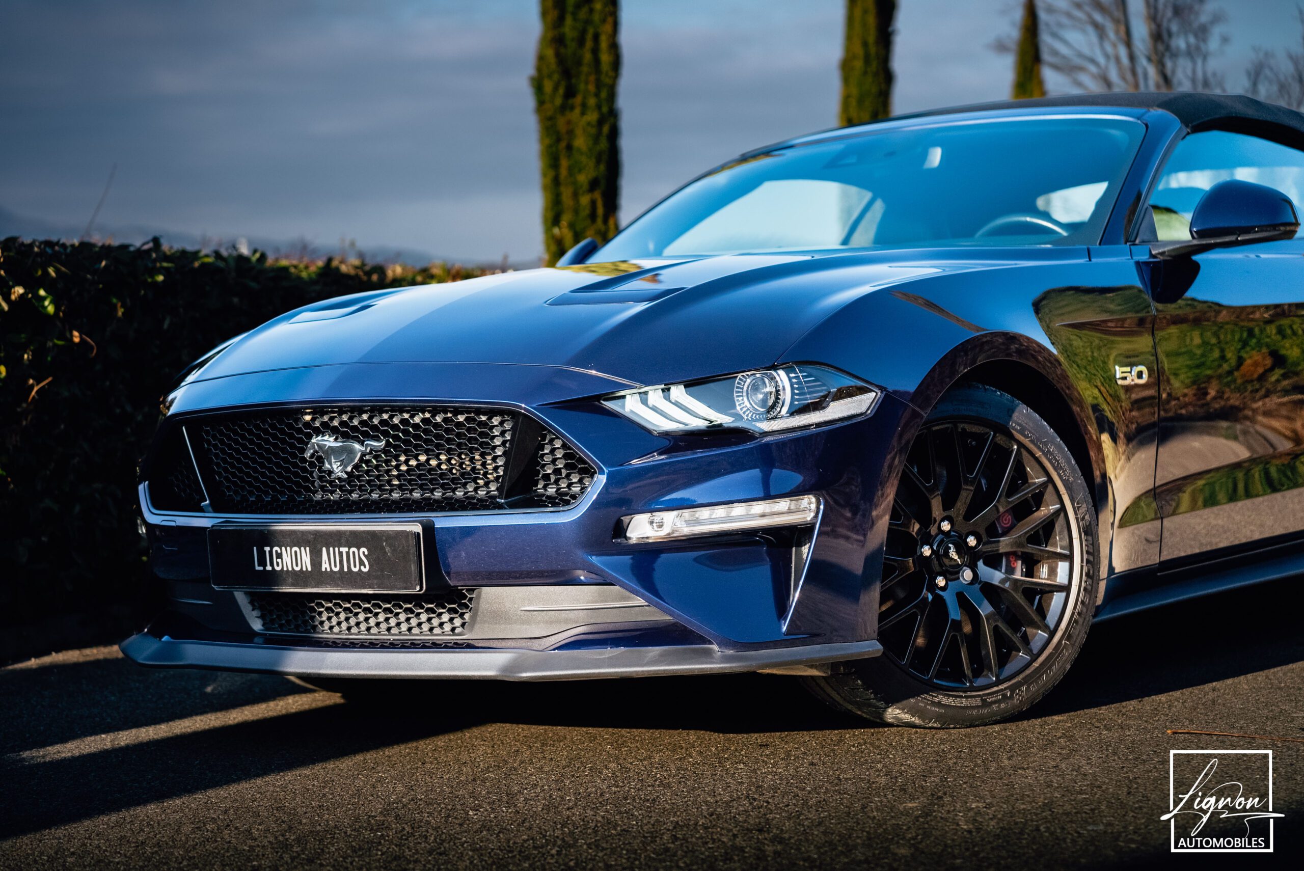 Photo Ford Mustang GT 5.0 v8 Cabriolet 450 ch BVA10 - Suspension Magneride - 1er main