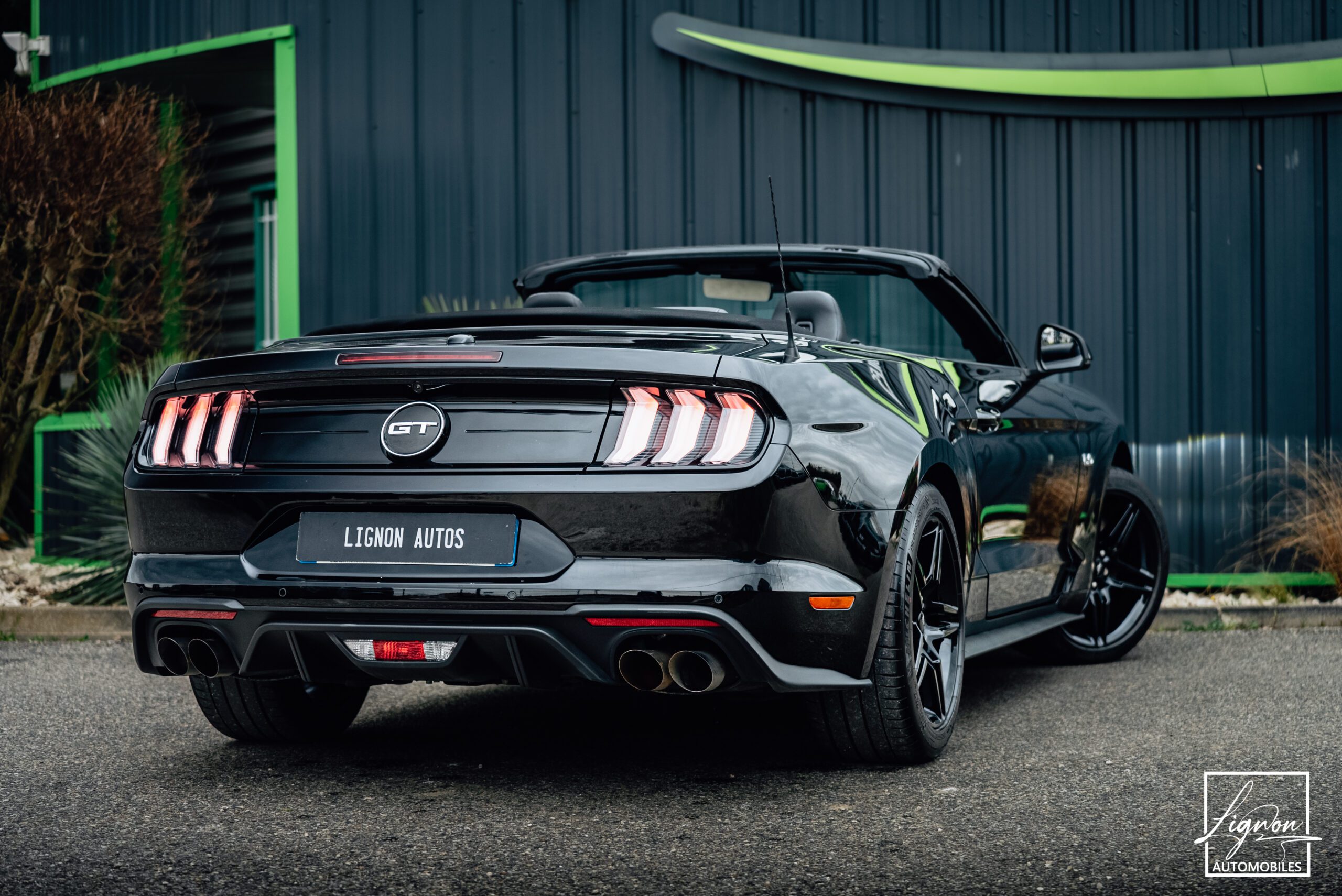 Photo Ford Mustang Cabriolet 5.0 v8 GT 450 CH BVM6 - 1er main