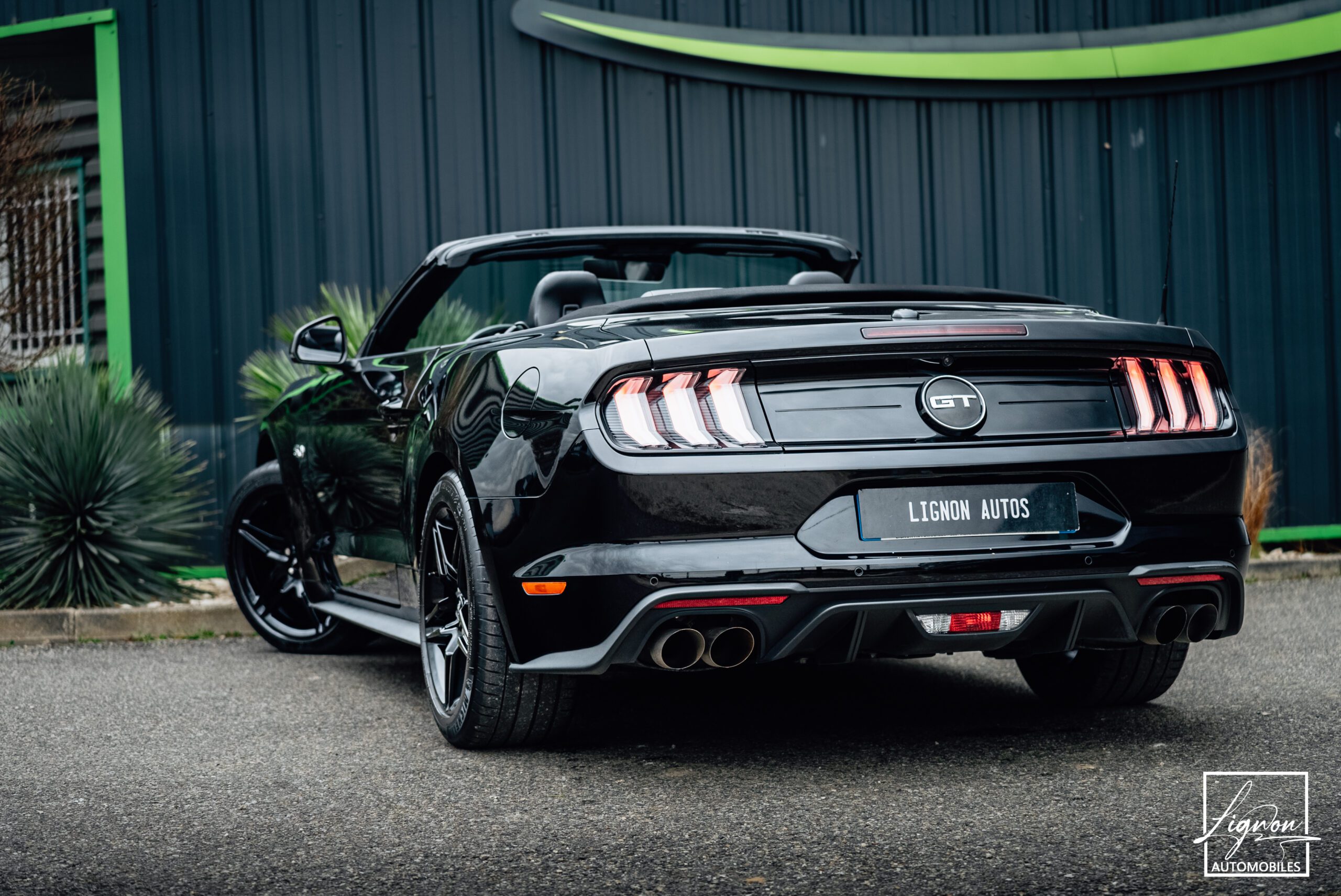 Photo Ford Mustang Cabriolet 5.0 v8 GT 450 CH BVM6 - 1er main