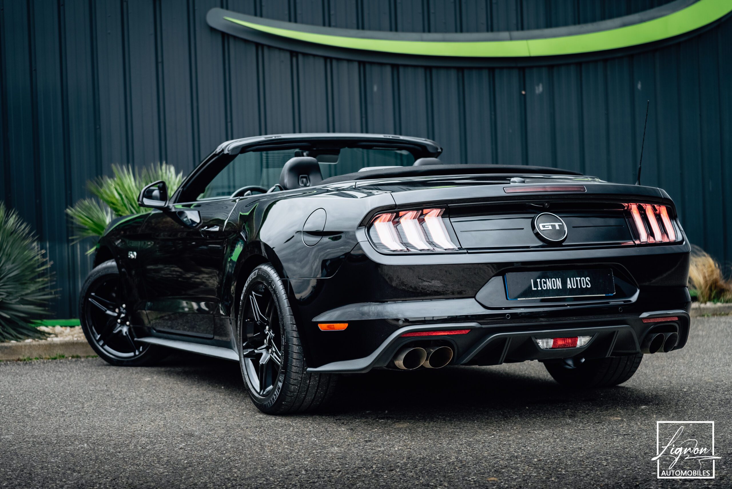 Photo Ford Mustang Cabriolet 5.0 v8 GT 450 CH BVM6 - 1er main