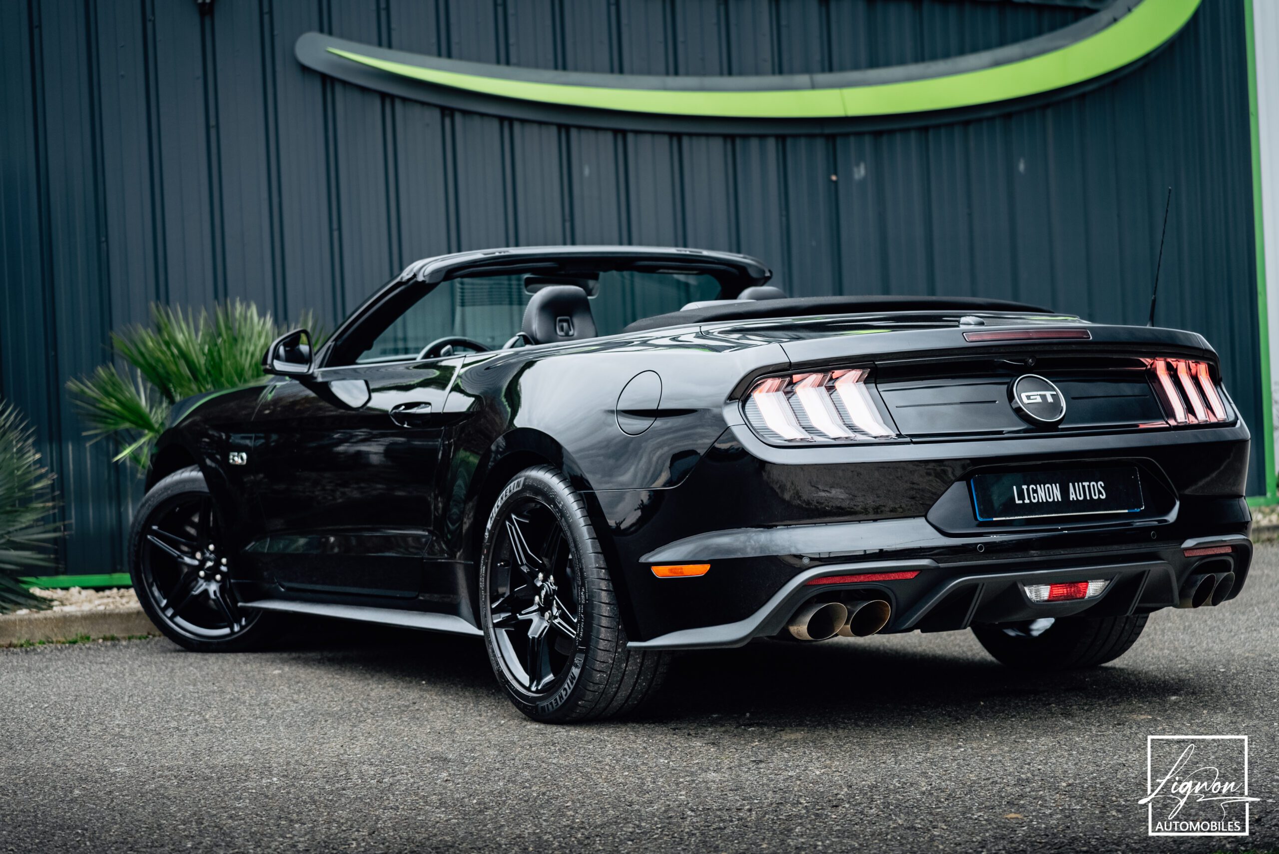 Photo Ford Mustang Cabriolet 5.0 v8 GT 450 CH BVM6 - 1er main