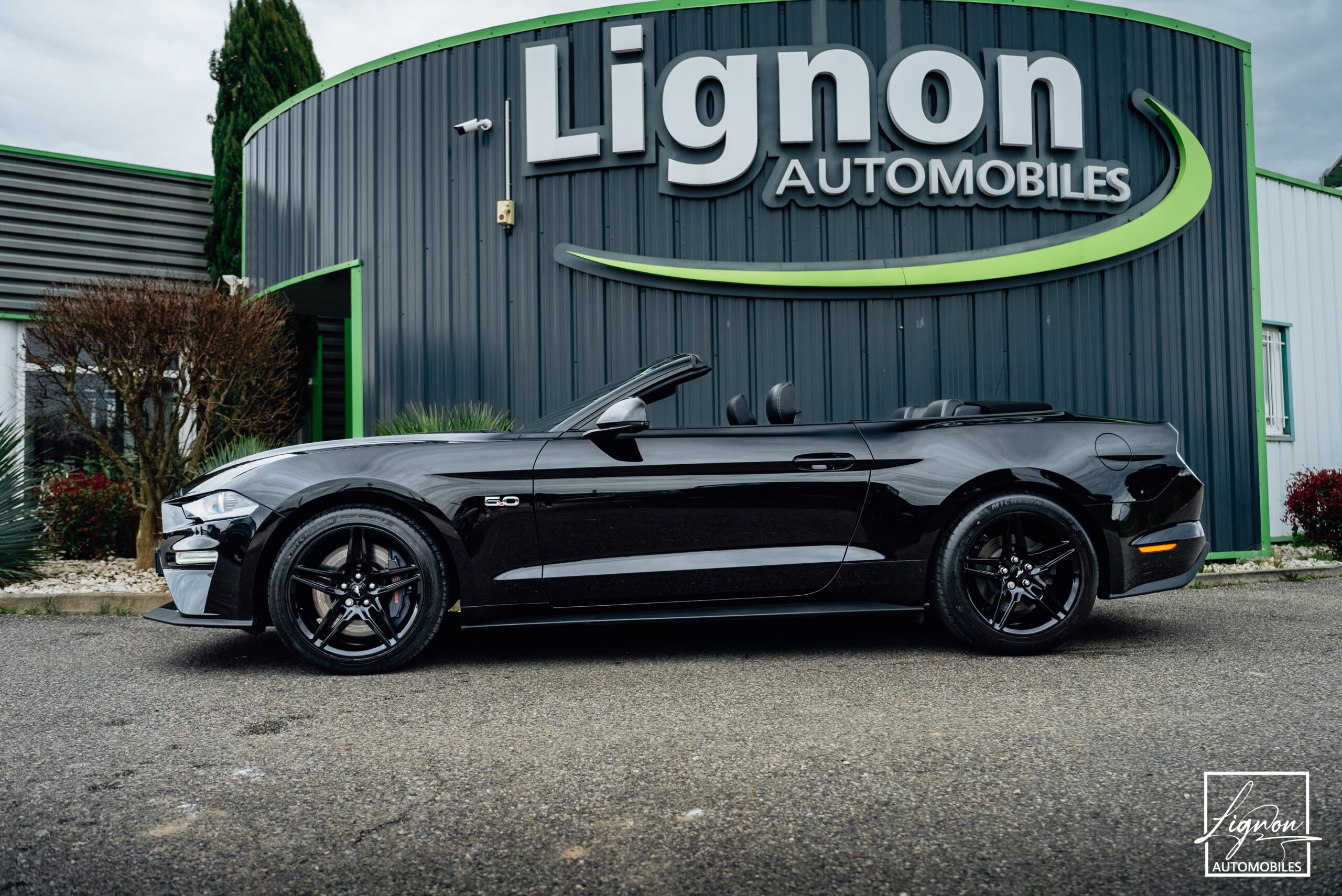 Photo Ford Mustang Cabriolet 5.0 v8 GT 450 CH BVM6 - 1er main