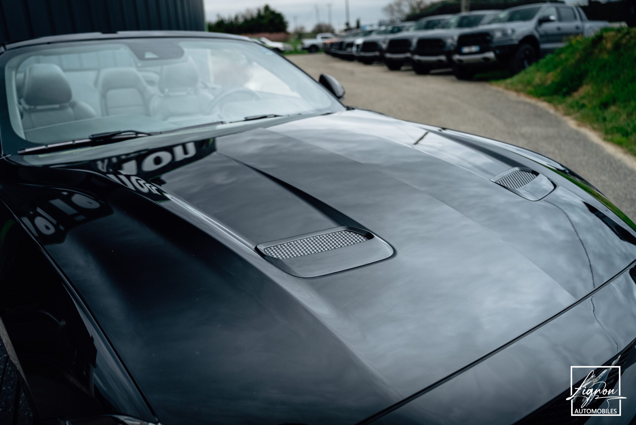 Photo Ford Mustang Cabriolet 5.0 v8 GT 450 CH BVM6 - 1er main