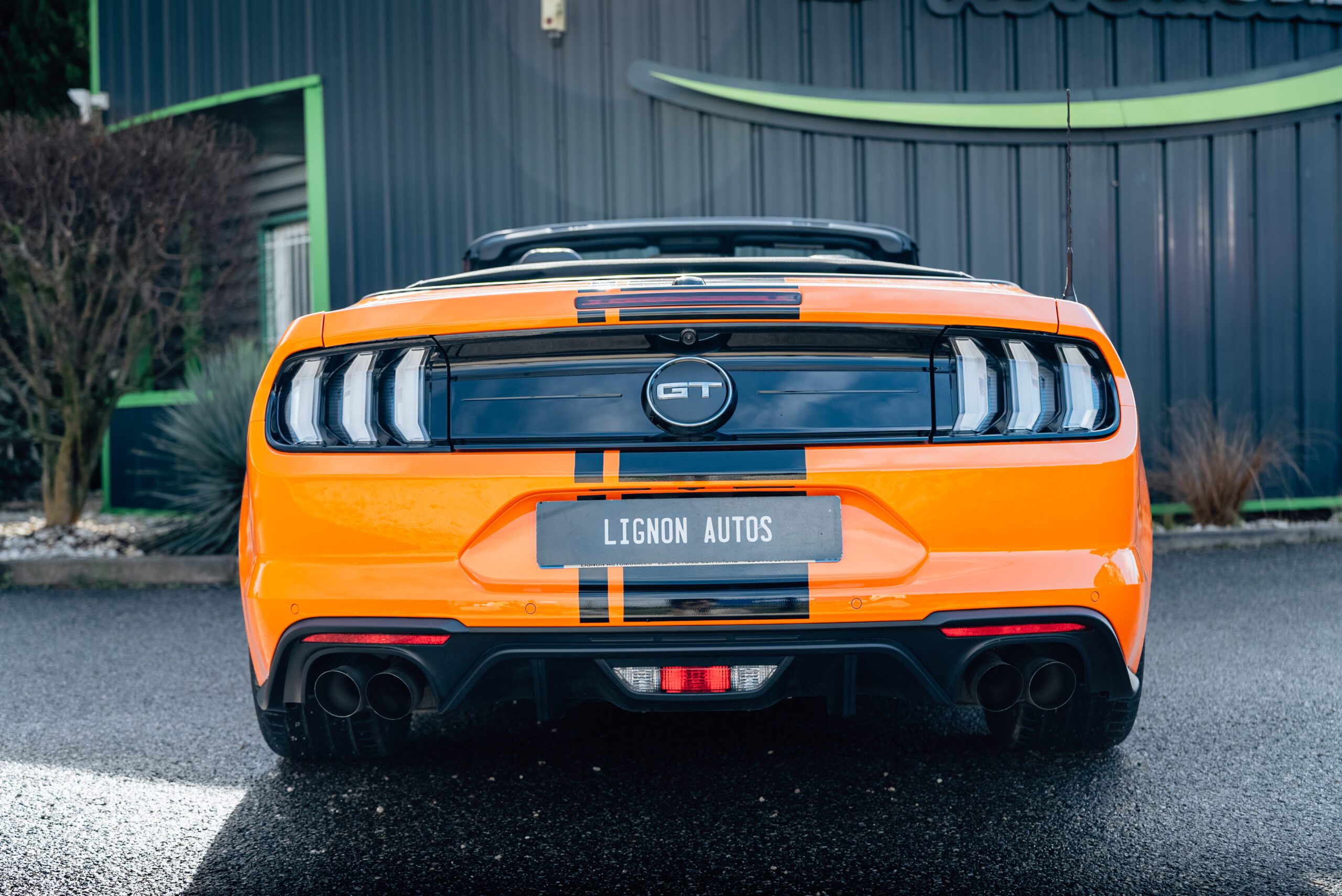 Ford Mustang Cabriolet 5.0 v8 GT 450 CH BVA10 Twister Orange