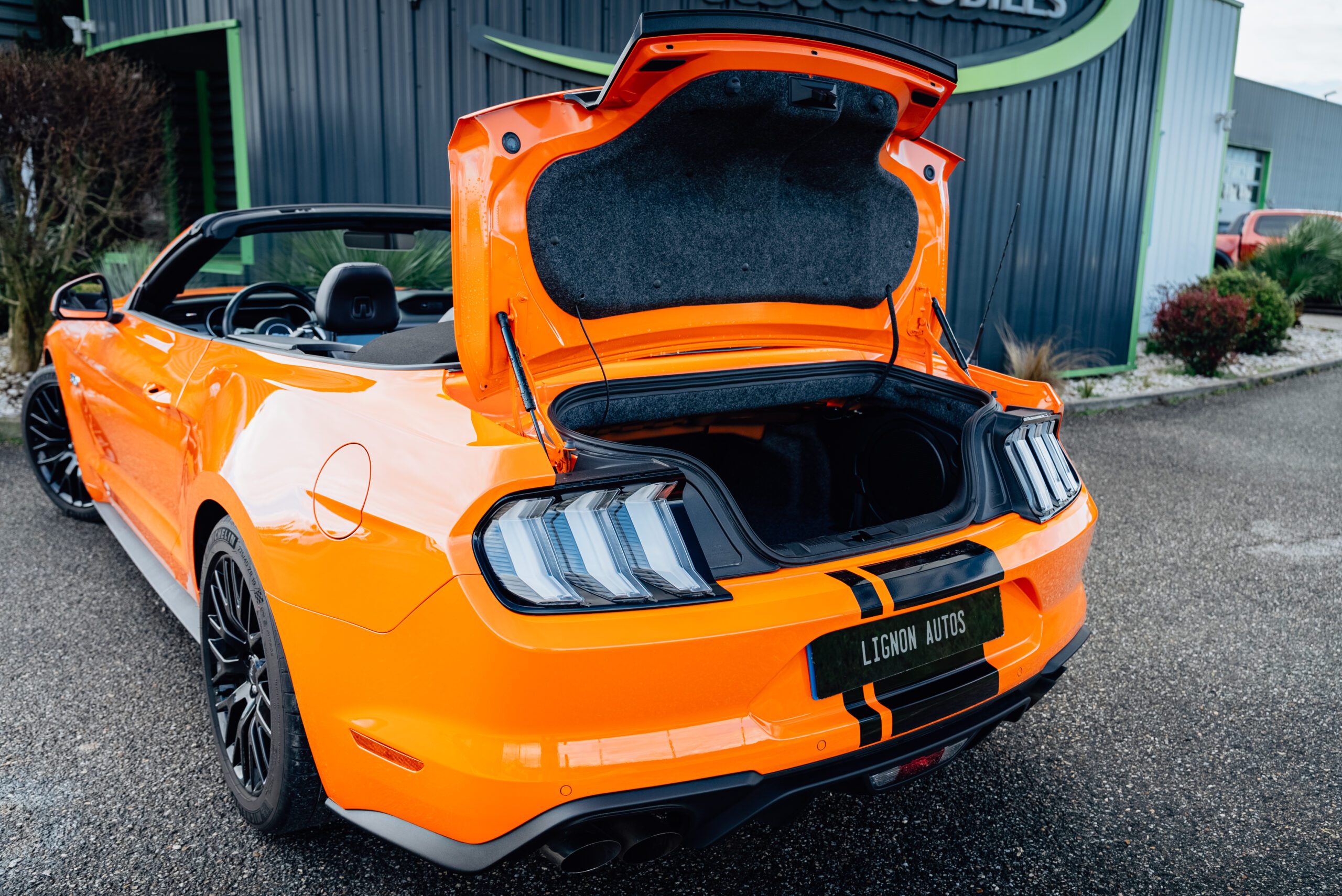Photo Ford Mustang Cabriolet 5.0 v8 GT 450 CH BVA10 Twister Orange