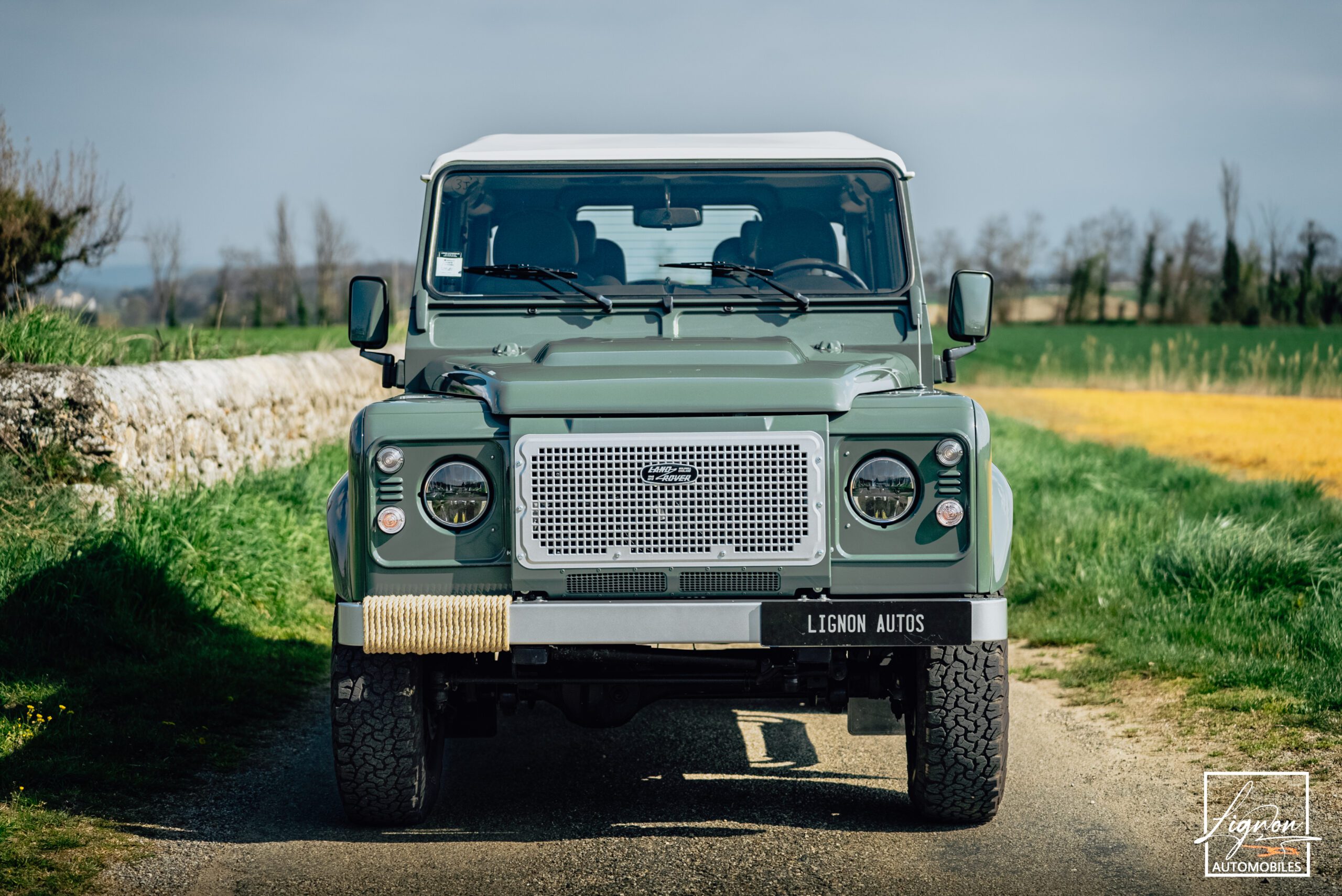 Photo Land Rover Defender 90 td4 sw 4 places "Keswick Green"