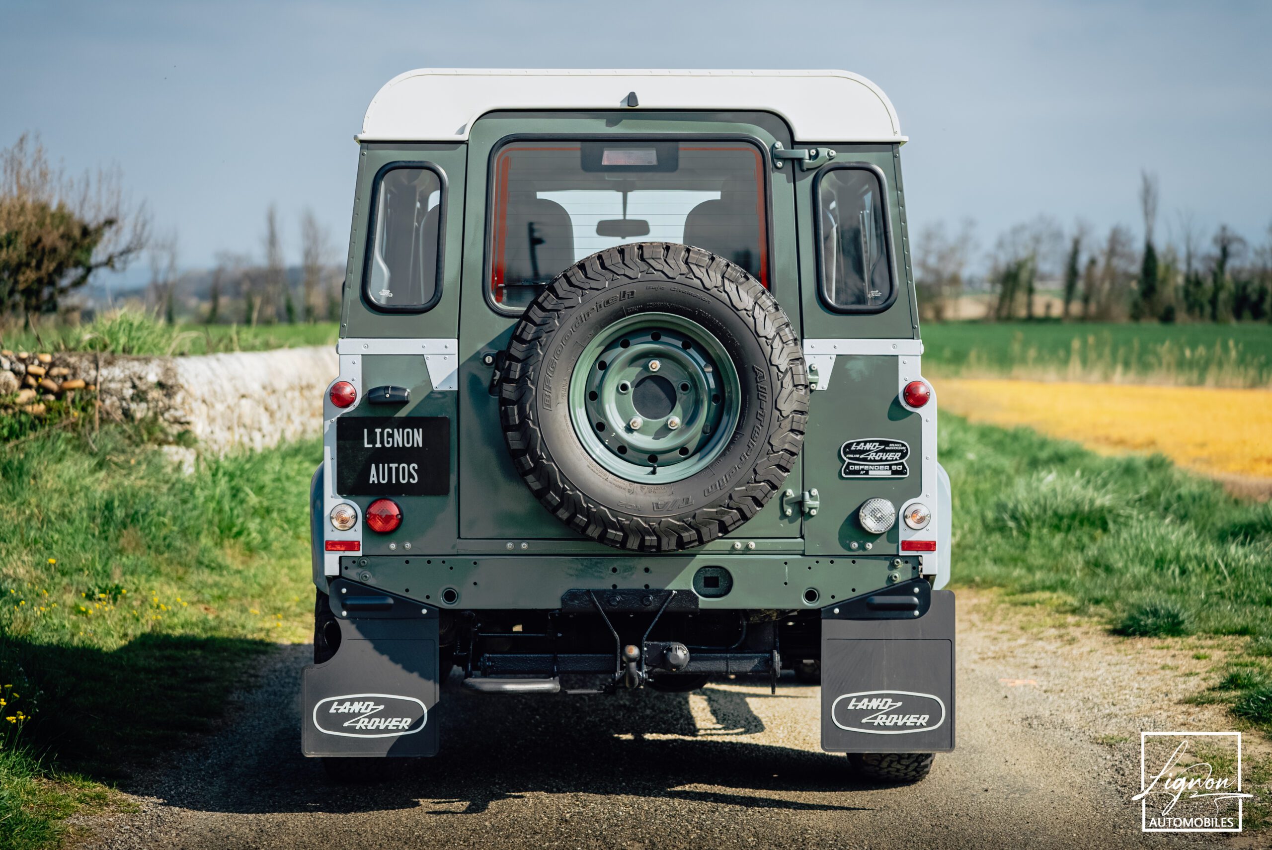 Photo Land Rover Defender 90 td4 sw 4 places "Keswick Green"
