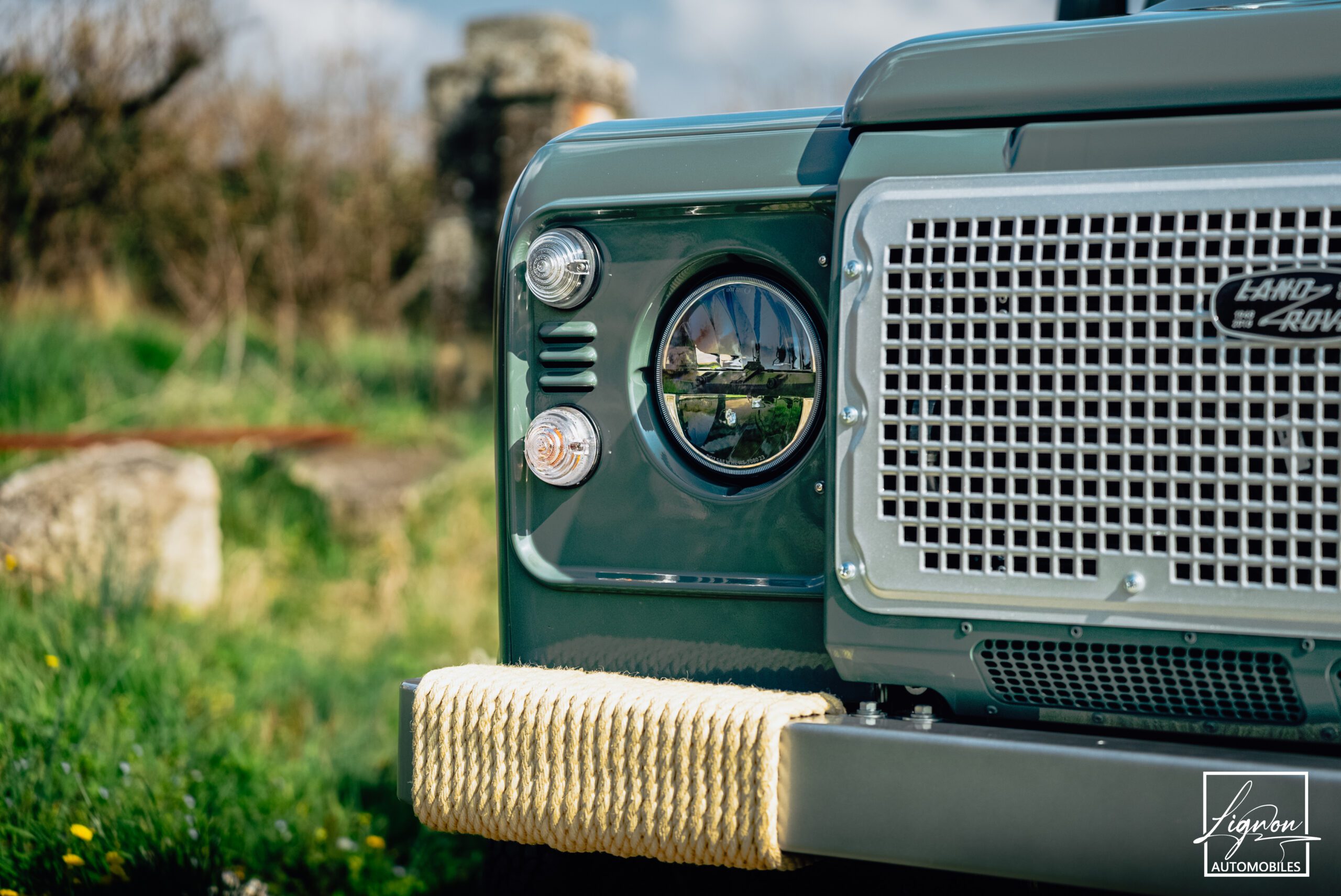 Photo Land Rover Defender 90 td4 sw 4 places "Keswick Green"