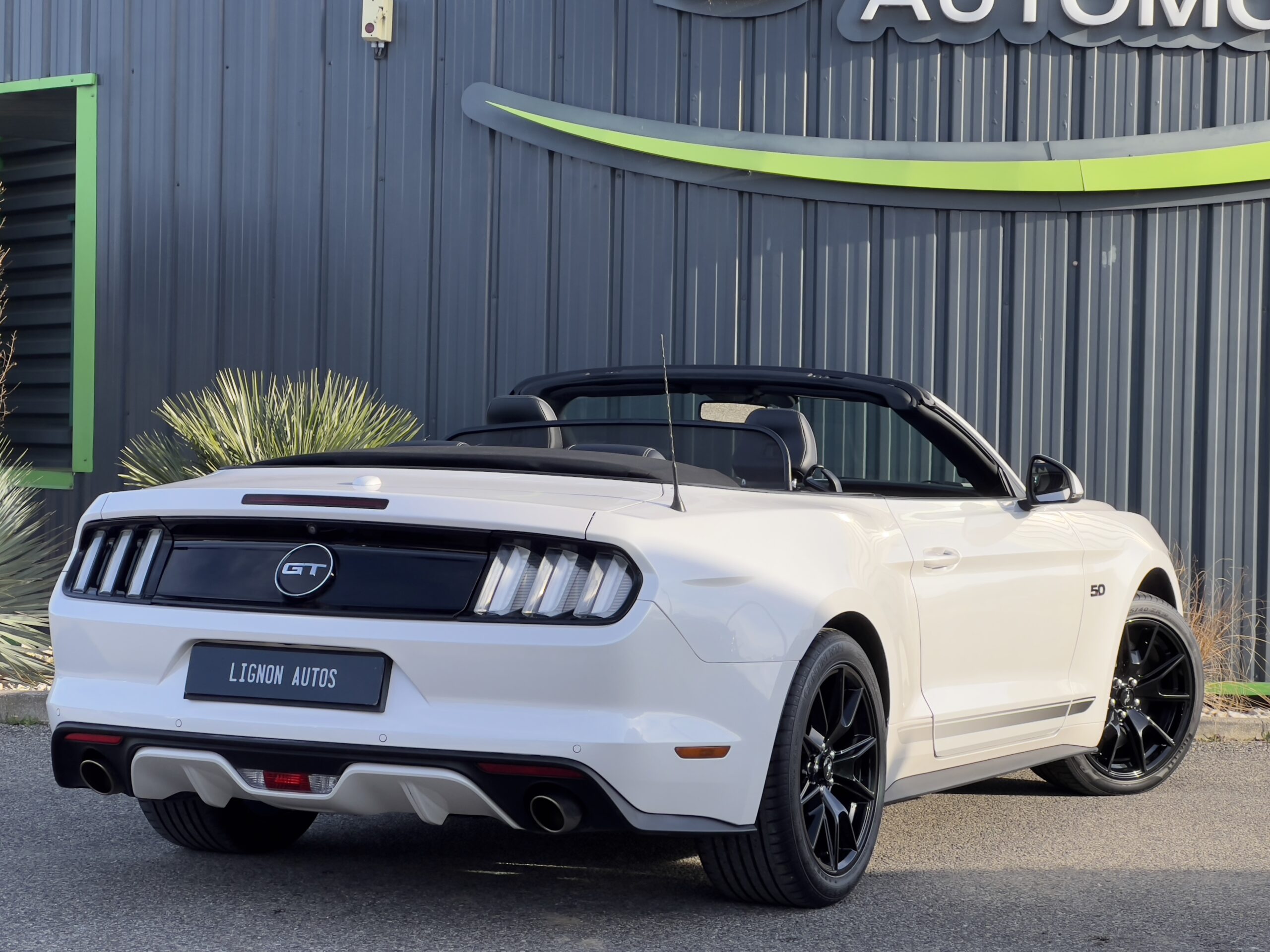 Photo Ford Mustang GT Cabriolet v8 5.0 421 ch "Black Shadow"