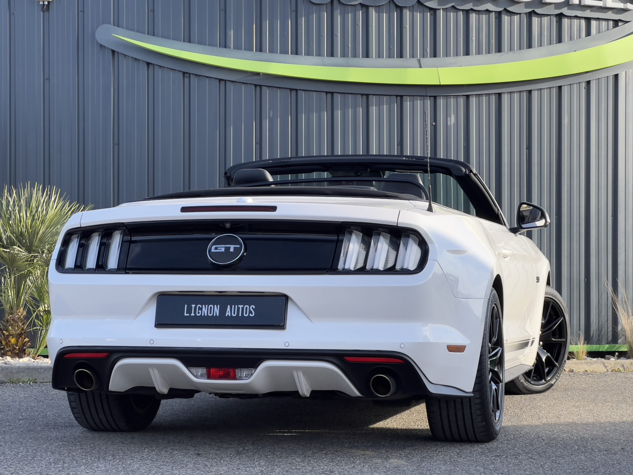 Photo Ford Mustang GT Cabriolet v8 5.0 421 ch "Black Shadow"