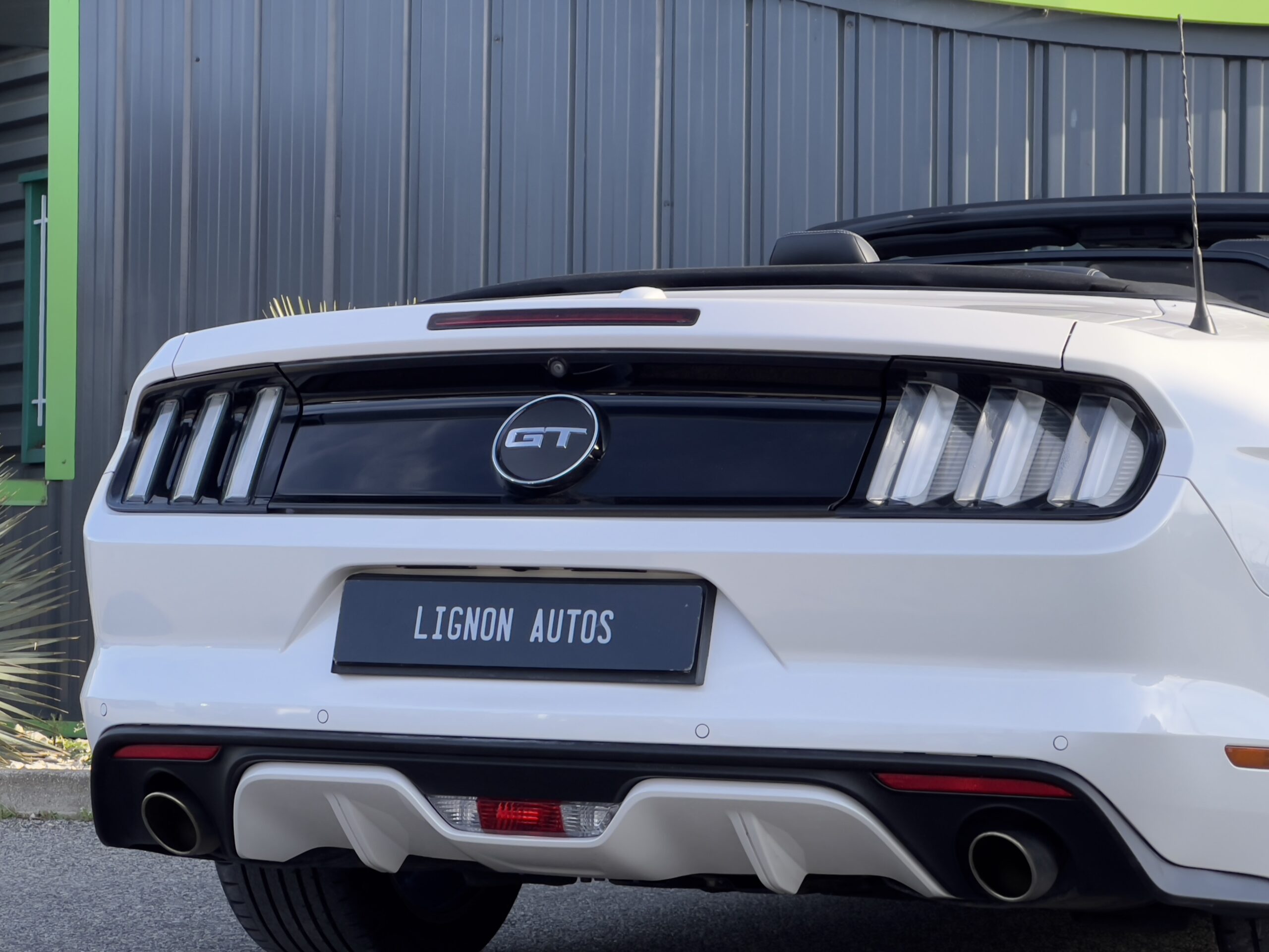 Photo Ford Mustang GT Cabriolet v8 5.0 421 ch "Black Shadow"