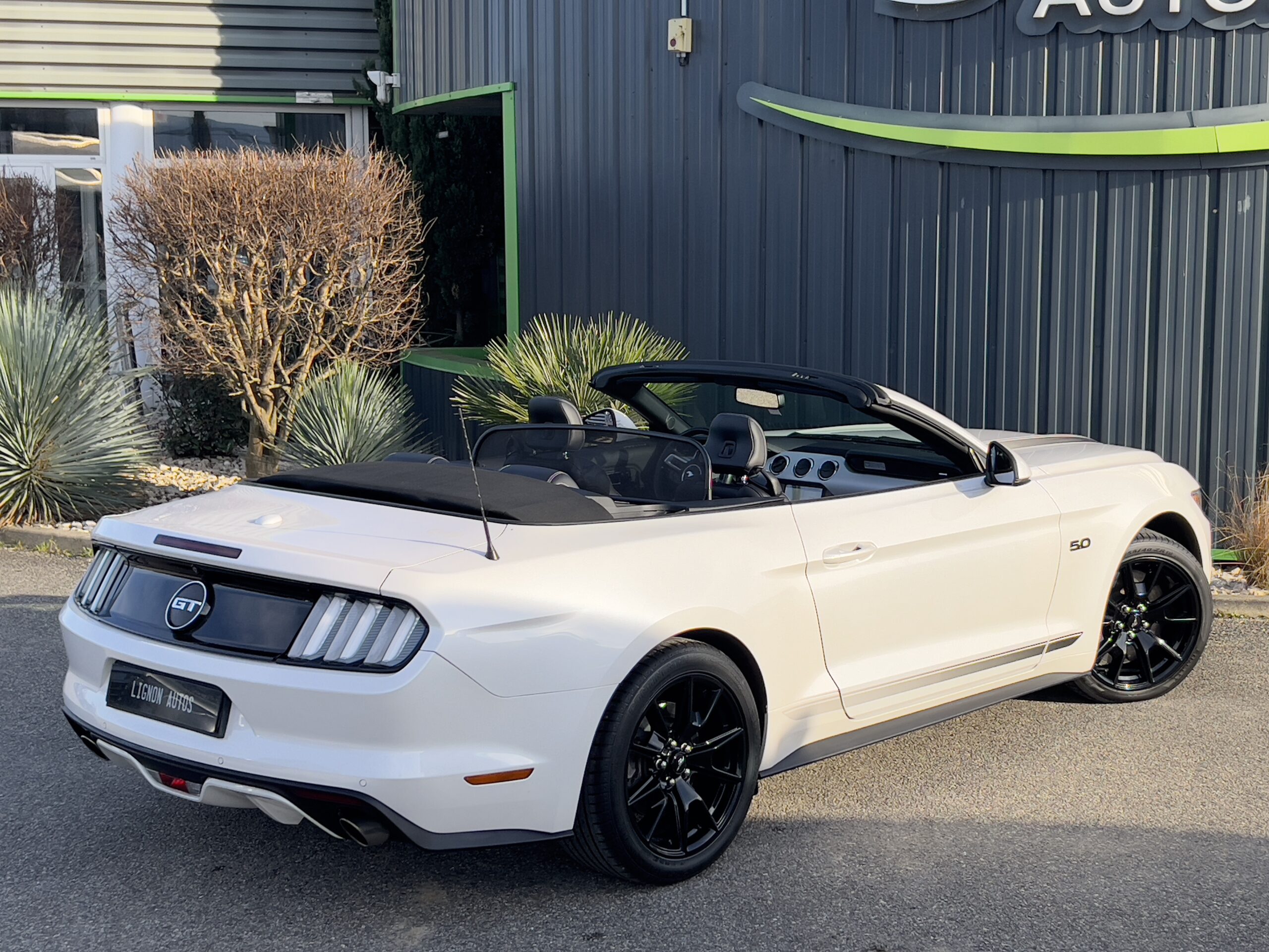 Photo Ford Mustang GT Cabriolet v8 5.0 421 ch "Black Shadow"