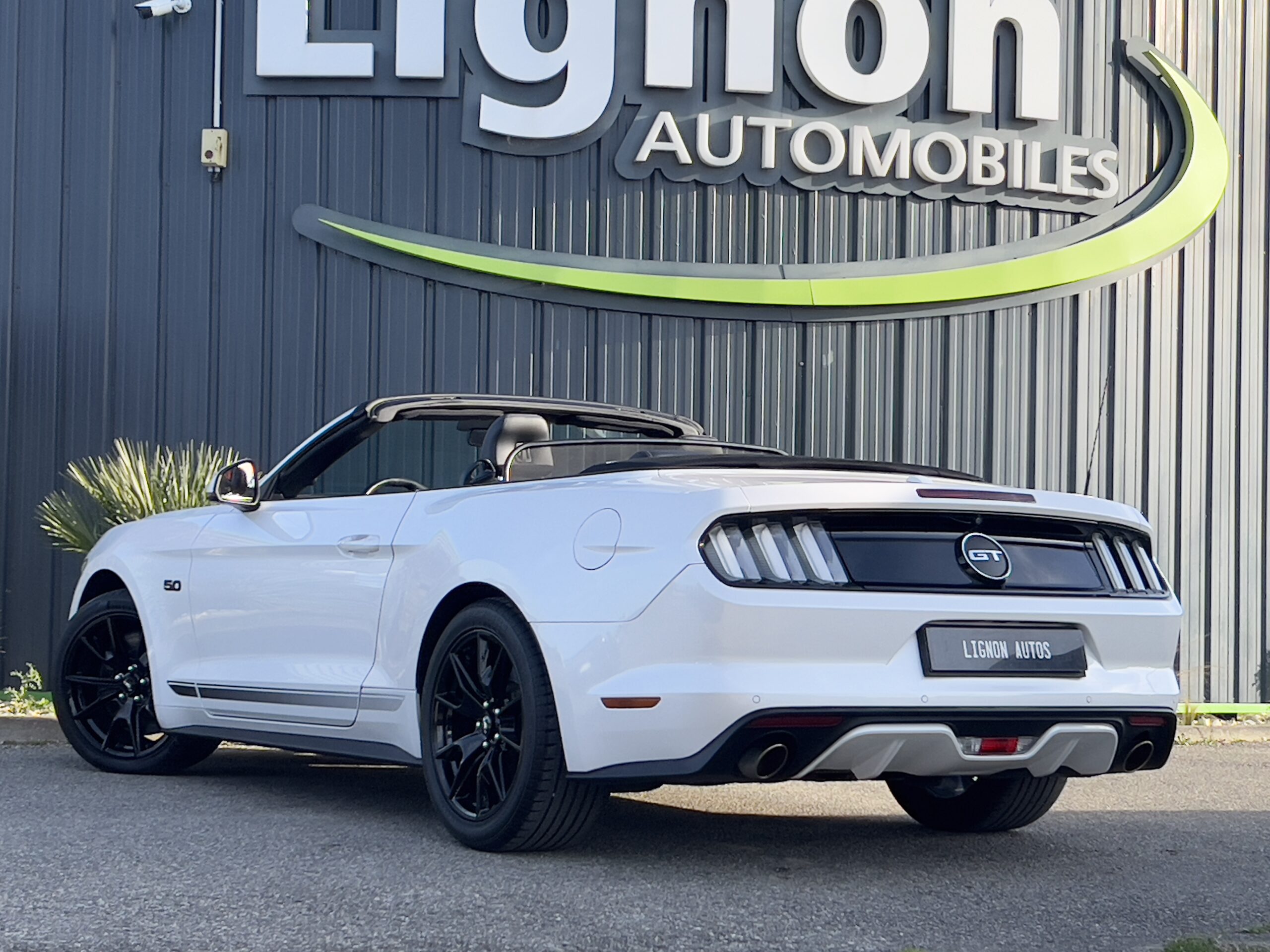 Photo Ford Mustang GT Cabriolet v8 5.0 421 ch "Black Shadow"