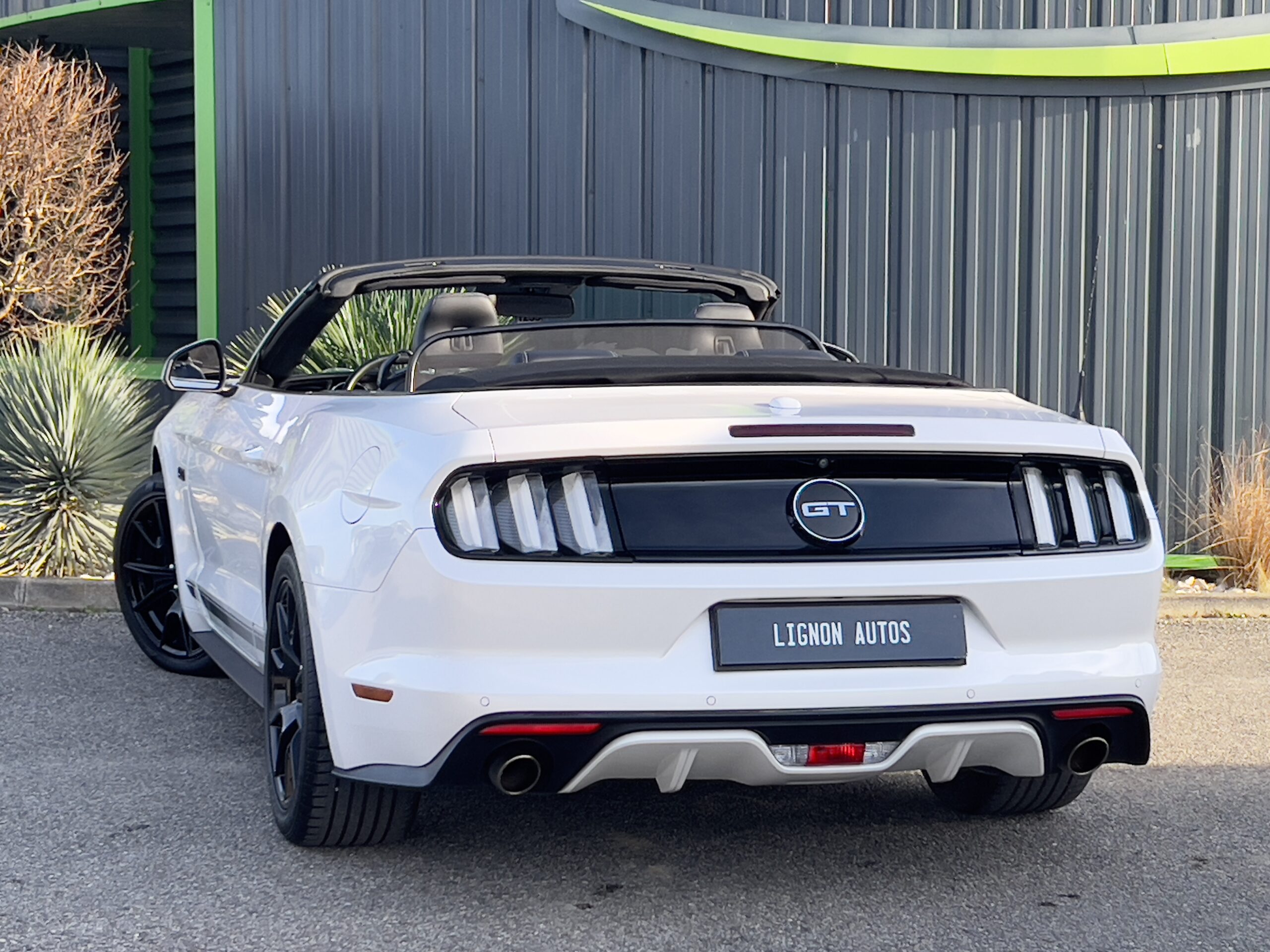 Photo Ford Mustang GT Cabriolet v8 5.0 421 ch "Black Shadow"