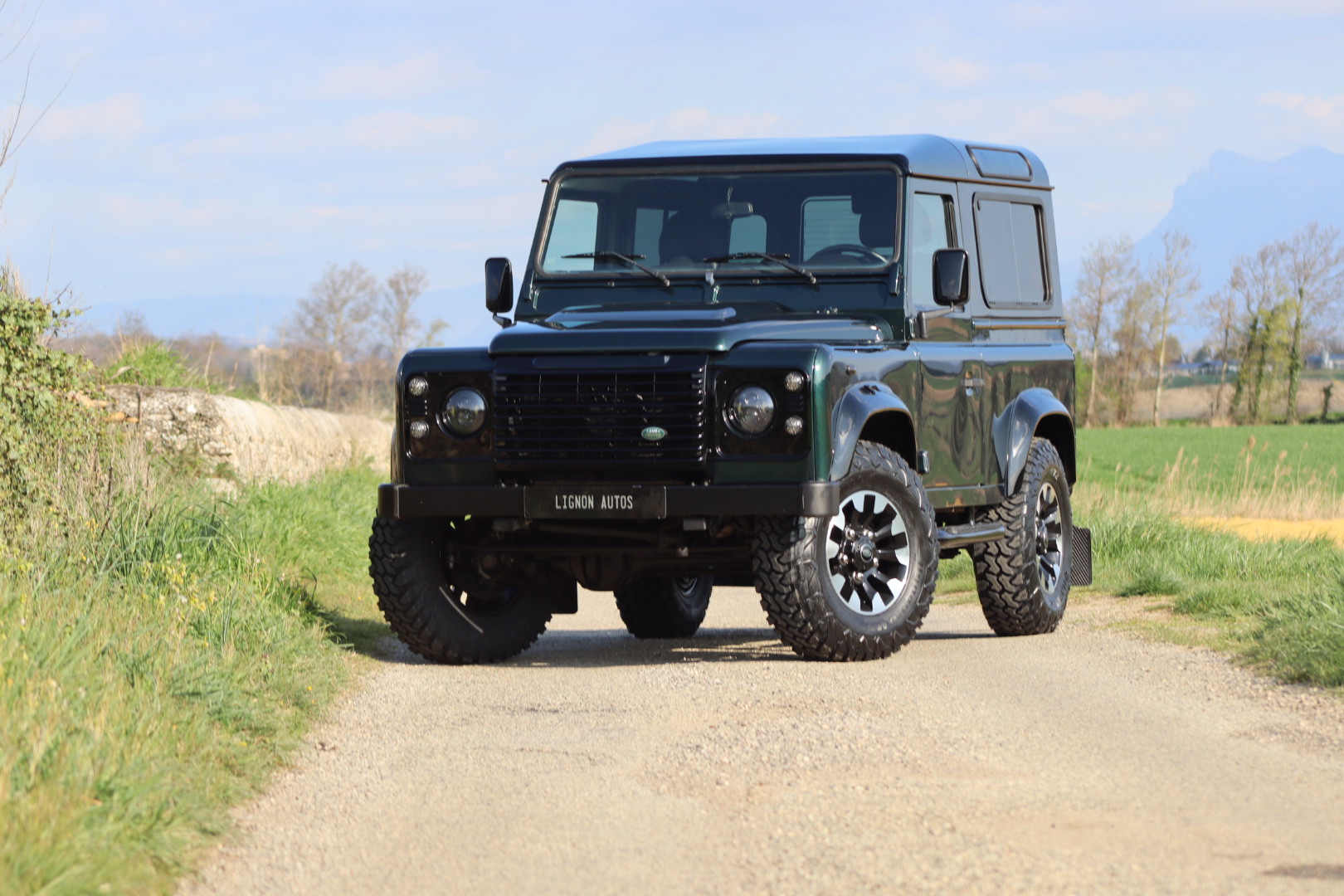 Land Rover Defender 90 2.2 4 places "Aintree Green"