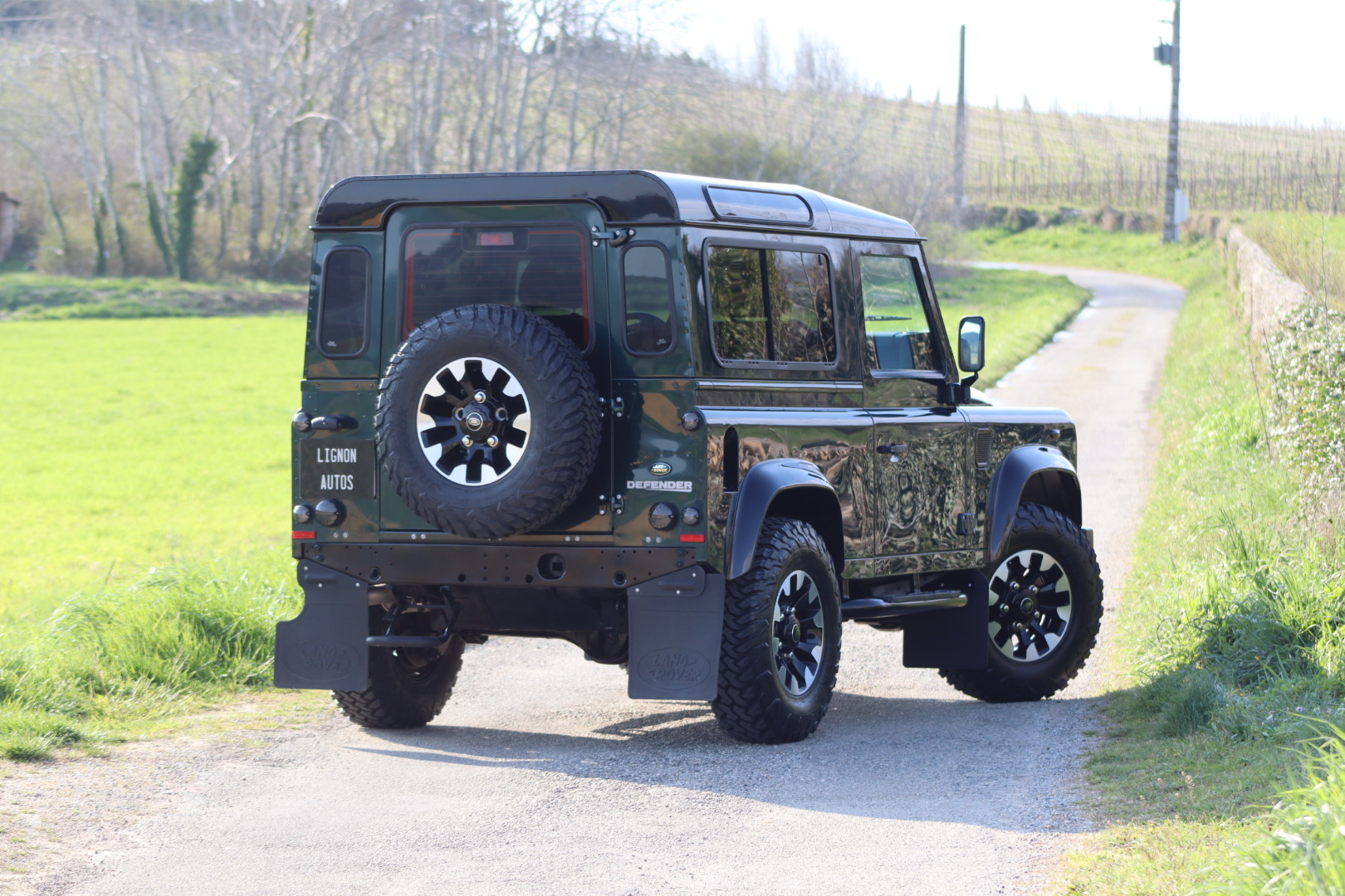 Photo Land Rover Defender 90 2.2 4 places "Aintree Green"