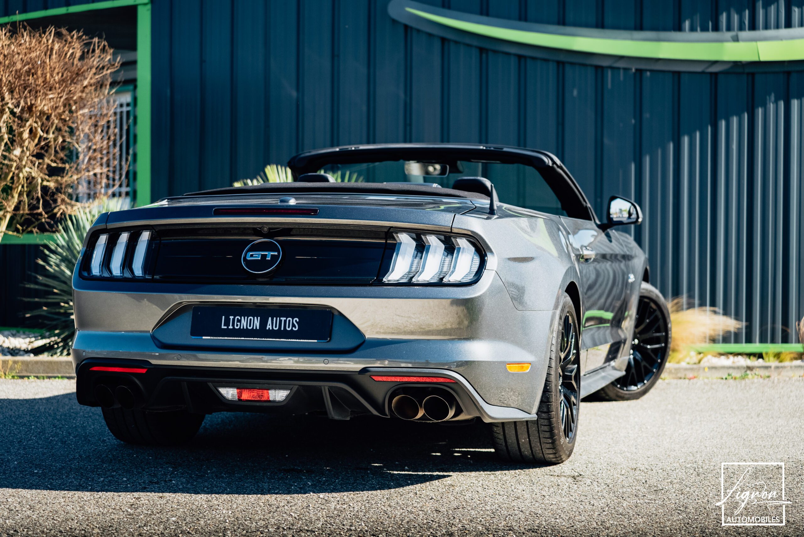 Photo Ford Mustang Cabriolet 5.0 v8 GT 450 CH BVA10 - 1er main
