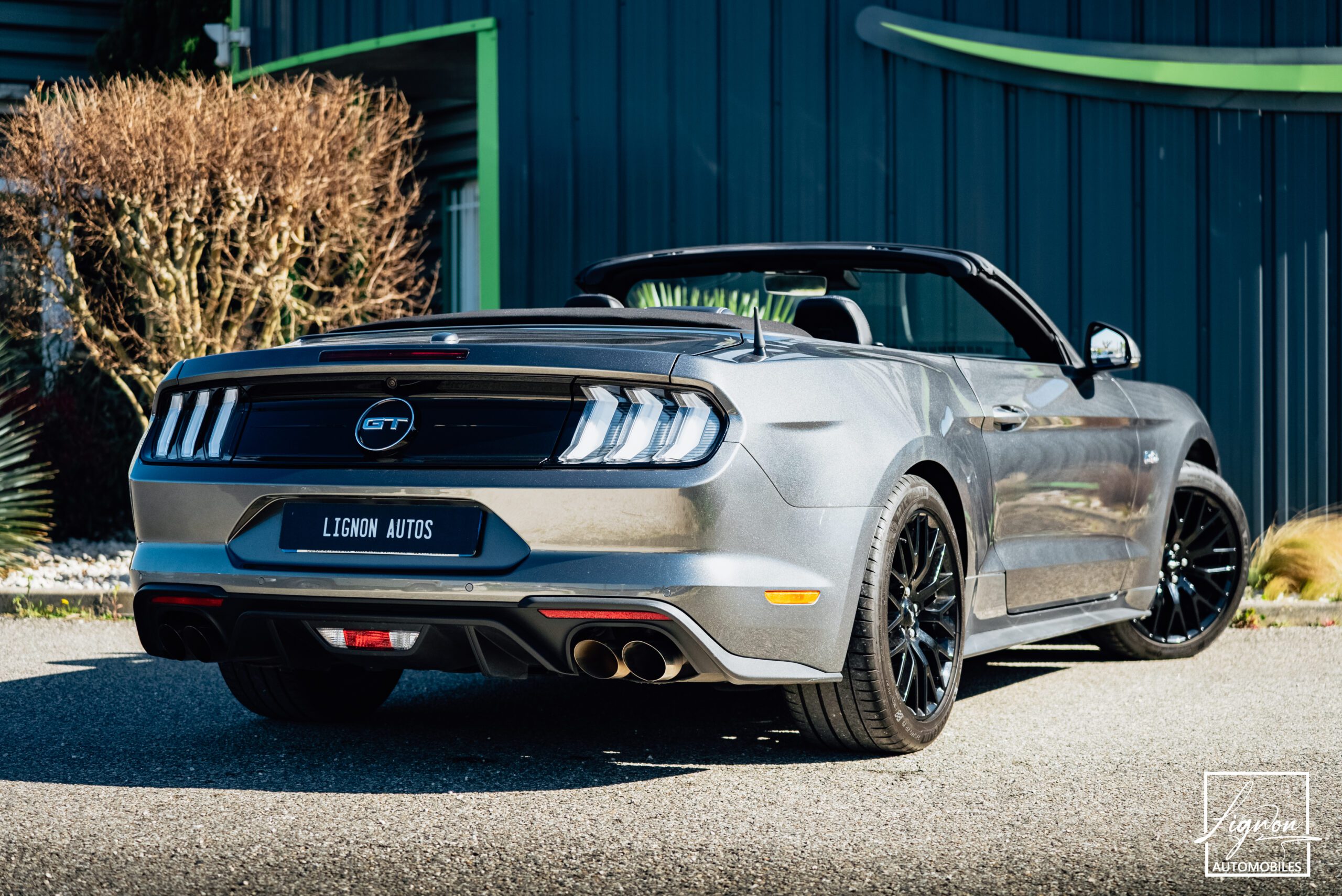 Photo Ford Mustang Cabriolet 5.0 v8 GT 450 CH BVA10 - 1er main