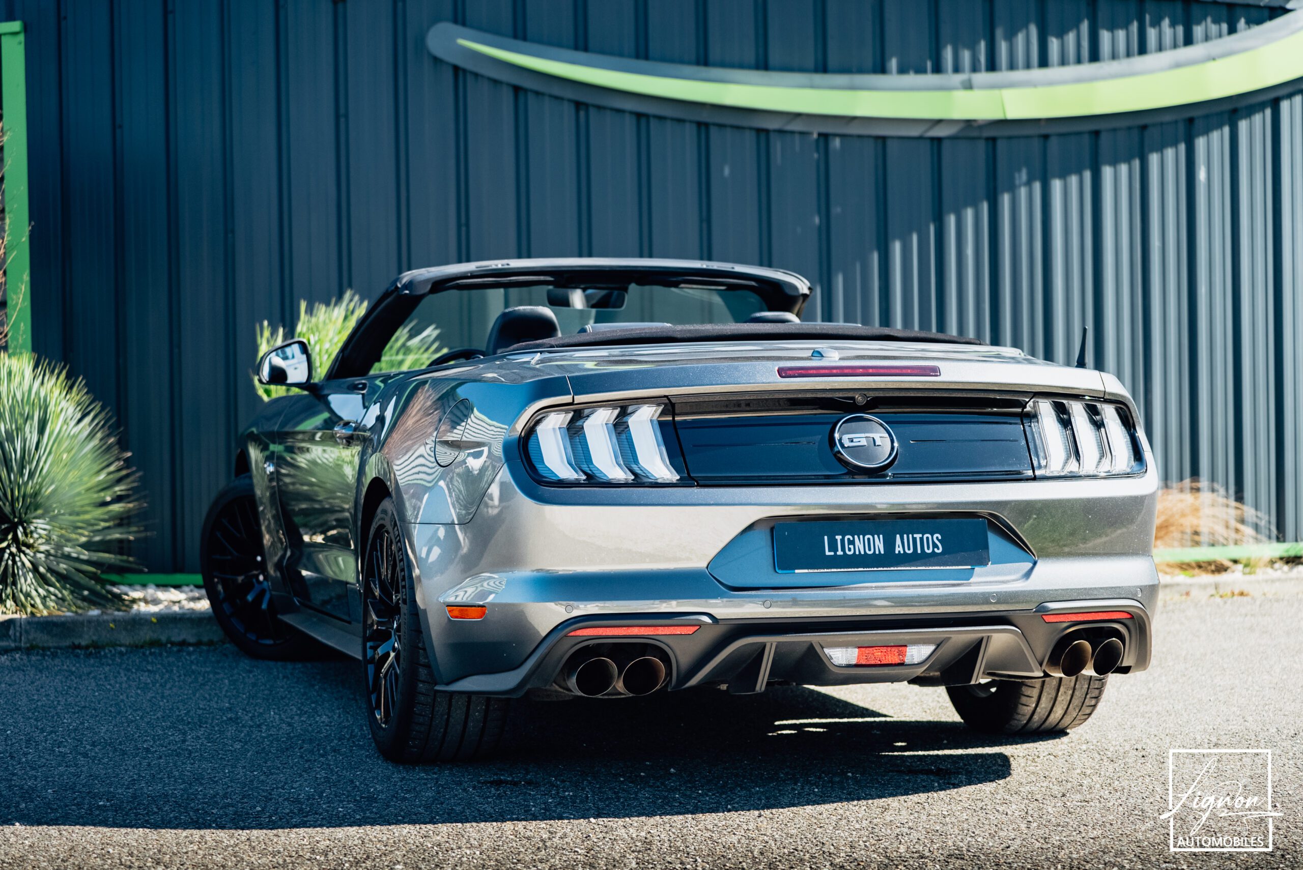 Photo Ford Mustang Cabriolet 5.0 v8 GT 450 CH BVA10 - 1er main
