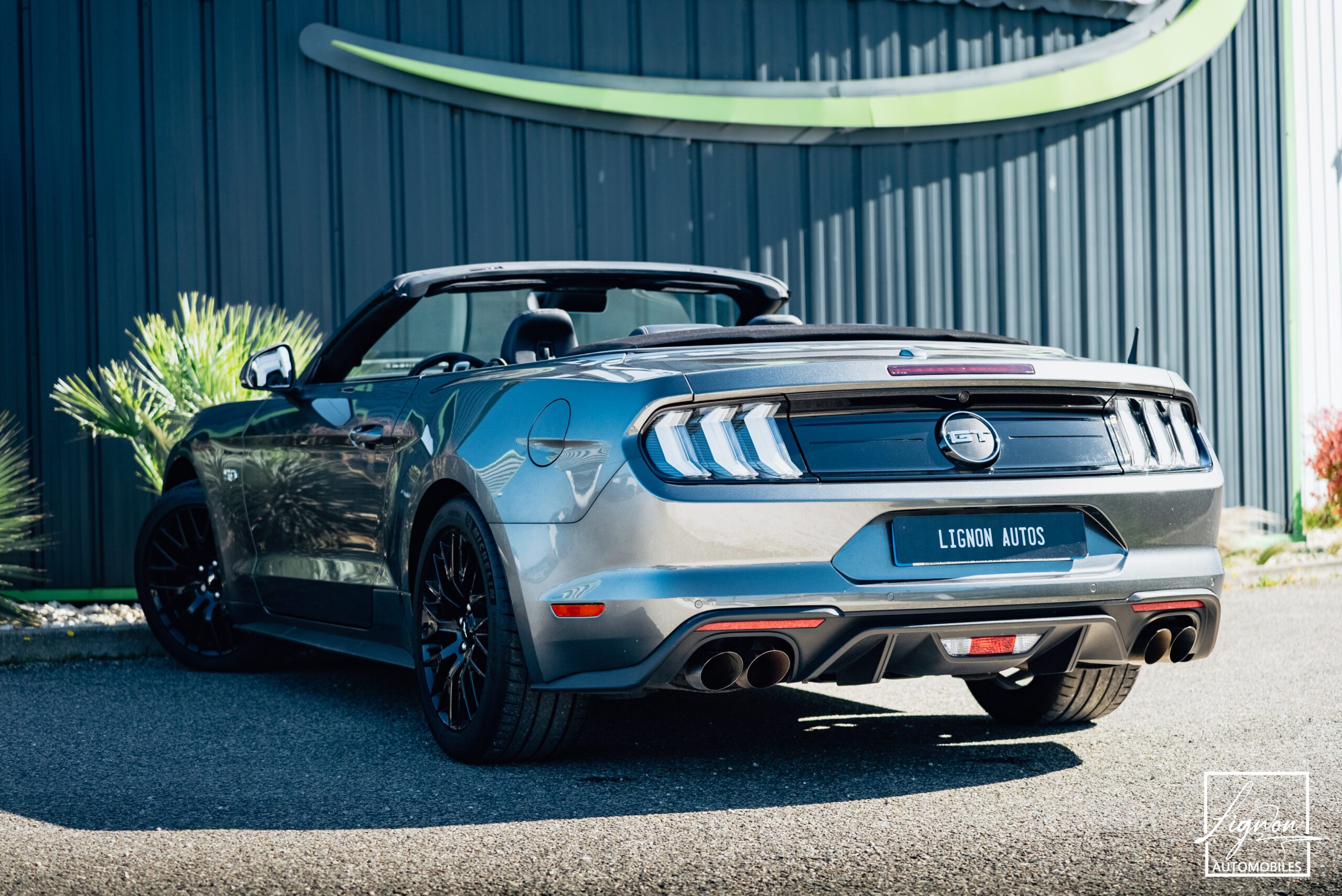 Photo Ford Mustang Cabriolet 5.0 v8 GT 450 CH BVA10 - 1er main