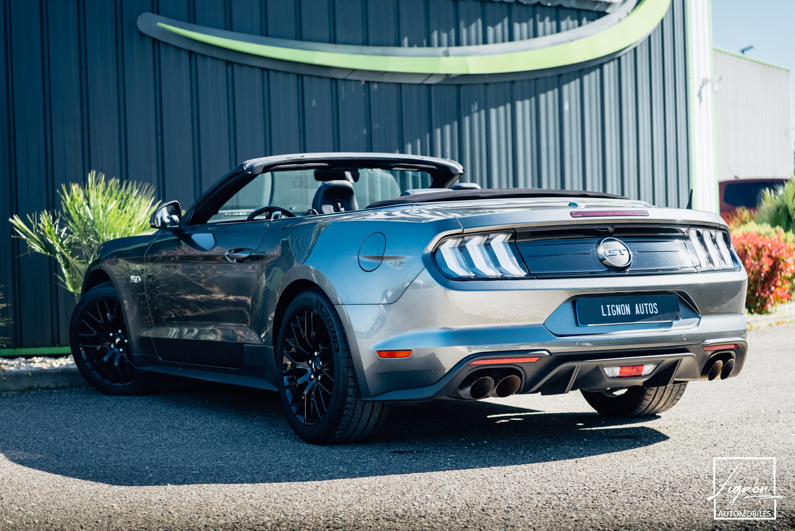 Photo Ford Mustang Cabriolet 5.0 v8 GT 450 CH BVA10 - 1er main