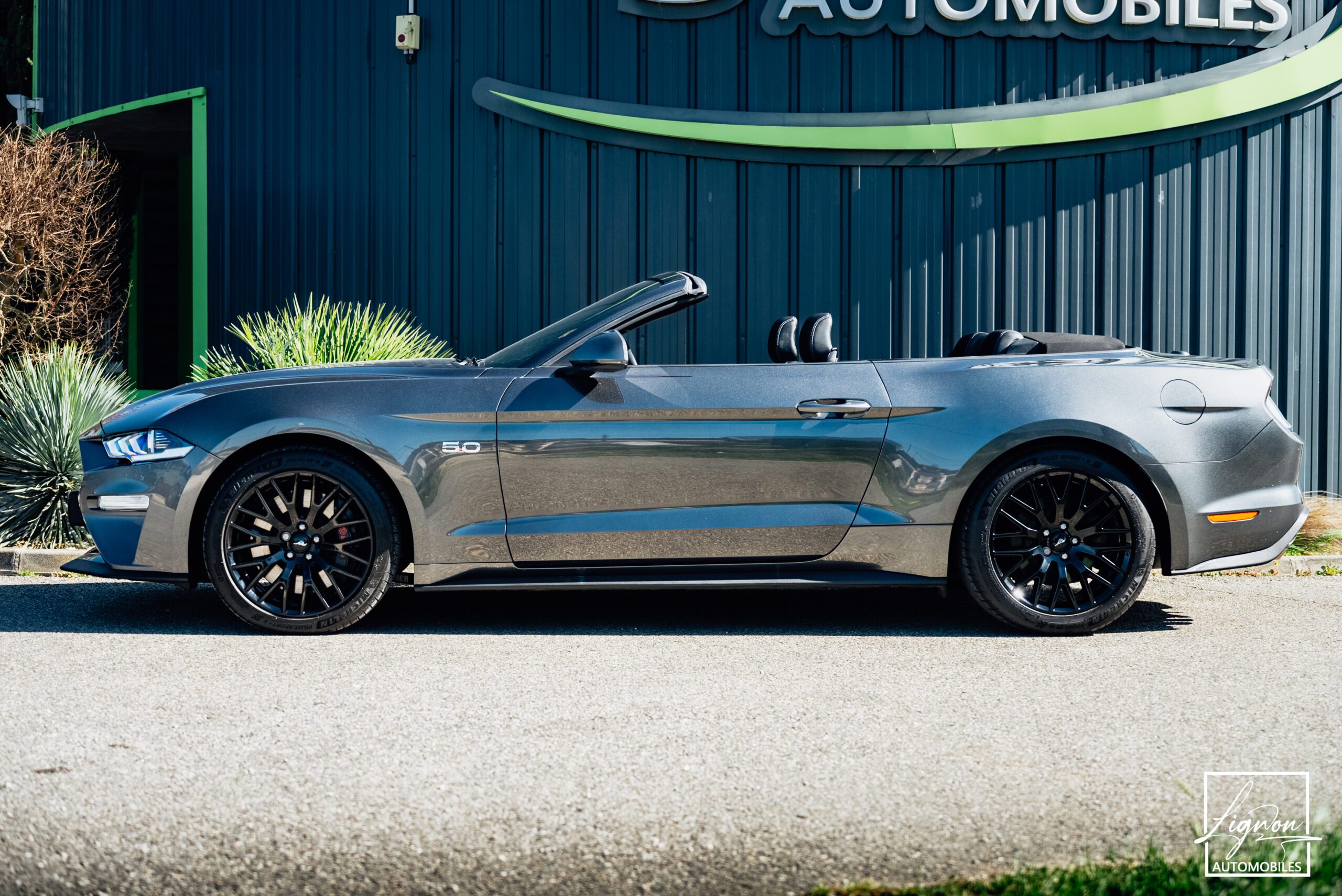 Photo Ford Mustang Cabriolet 5.0 v8 GT 450 CH BVA10 - 1er main