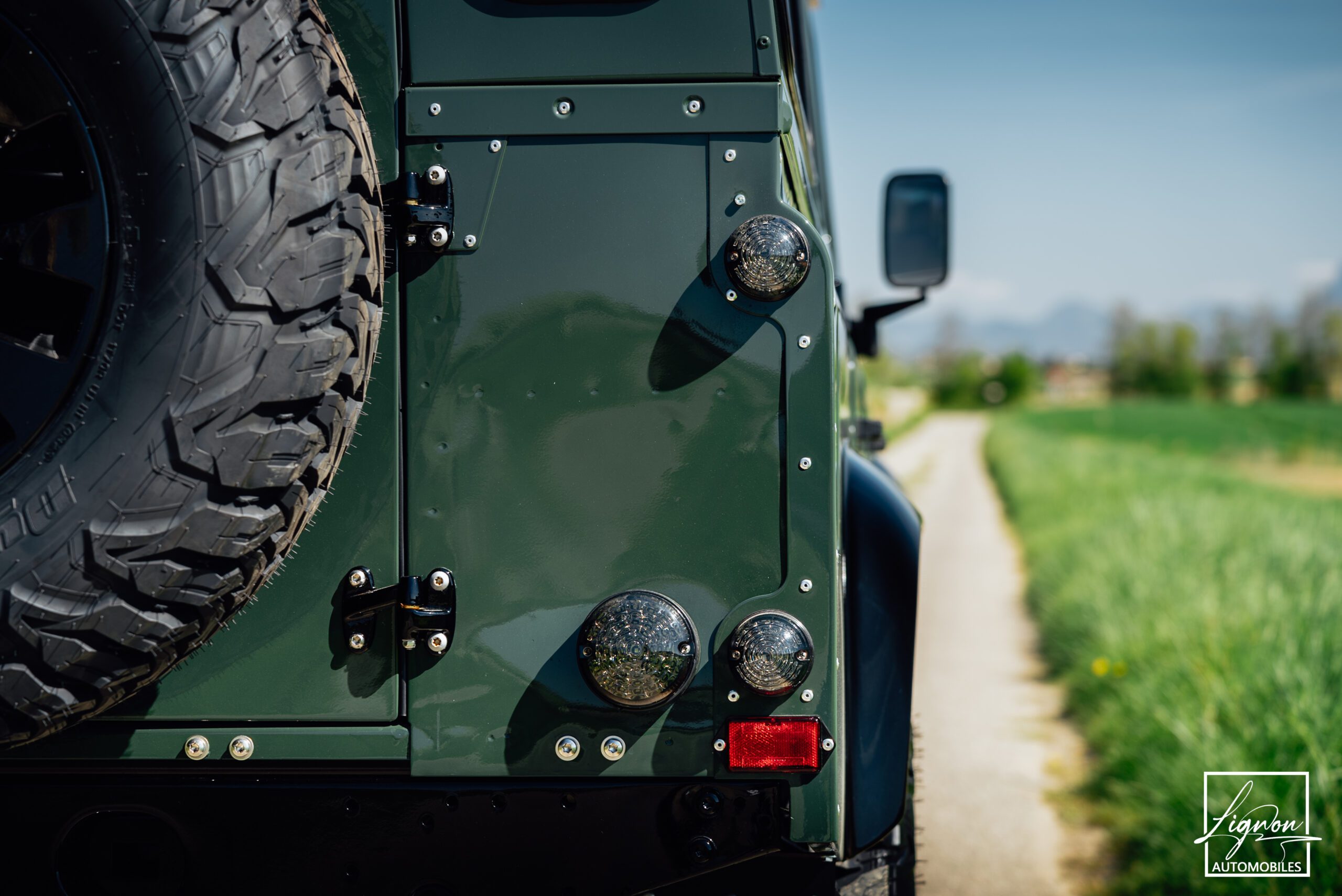Photo Land Rover Defender 110 td5 sw 9 places "Underberg Green"