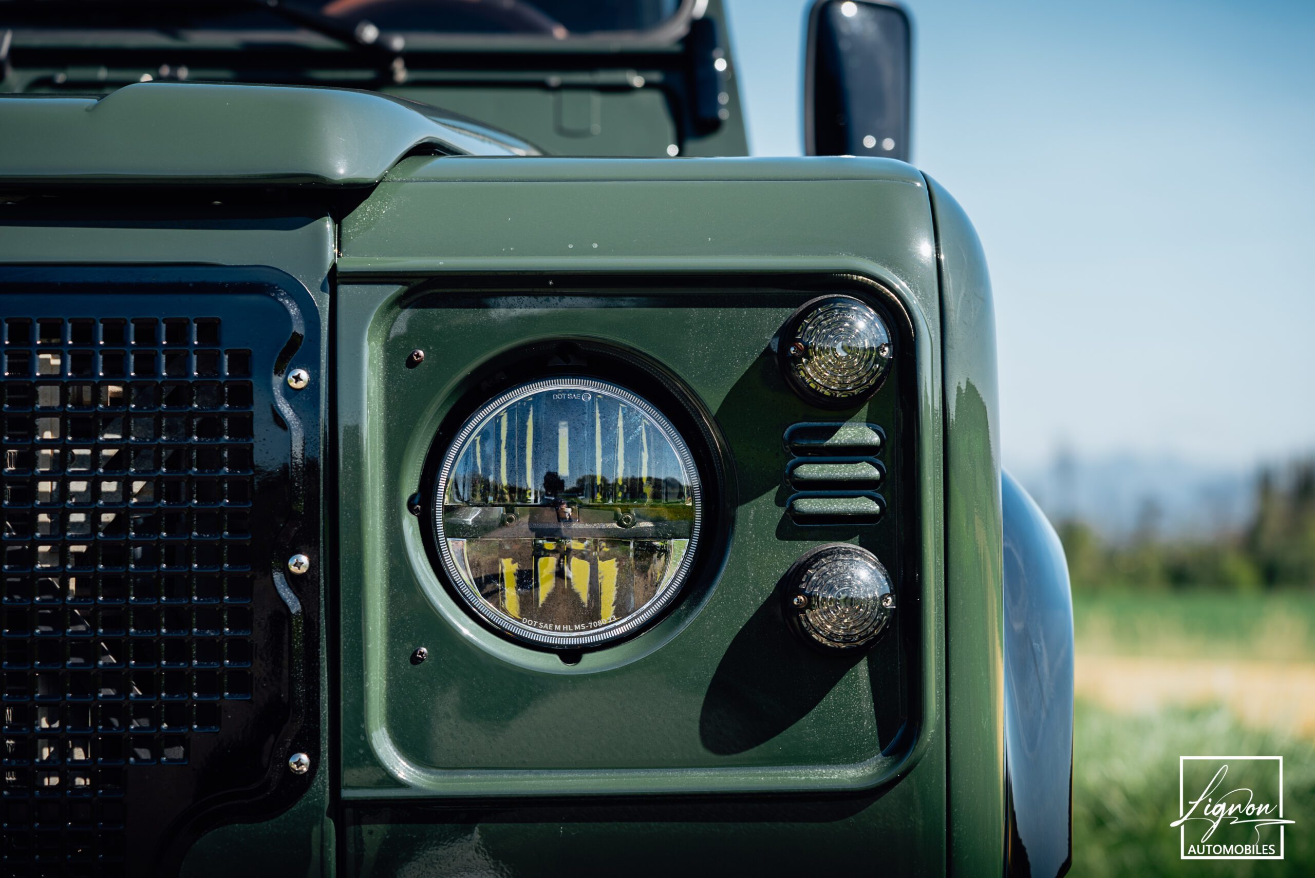 Photo Land Rover Defender 110 td5 sw 9 places "Underberg Green"