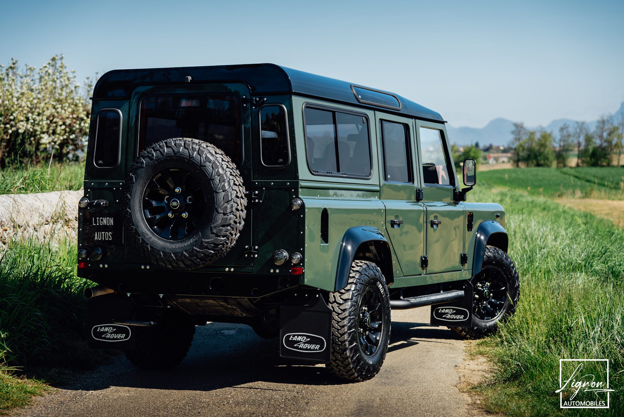 Land Rover Defender 110 td5 sw 9 places "Underberg Green"