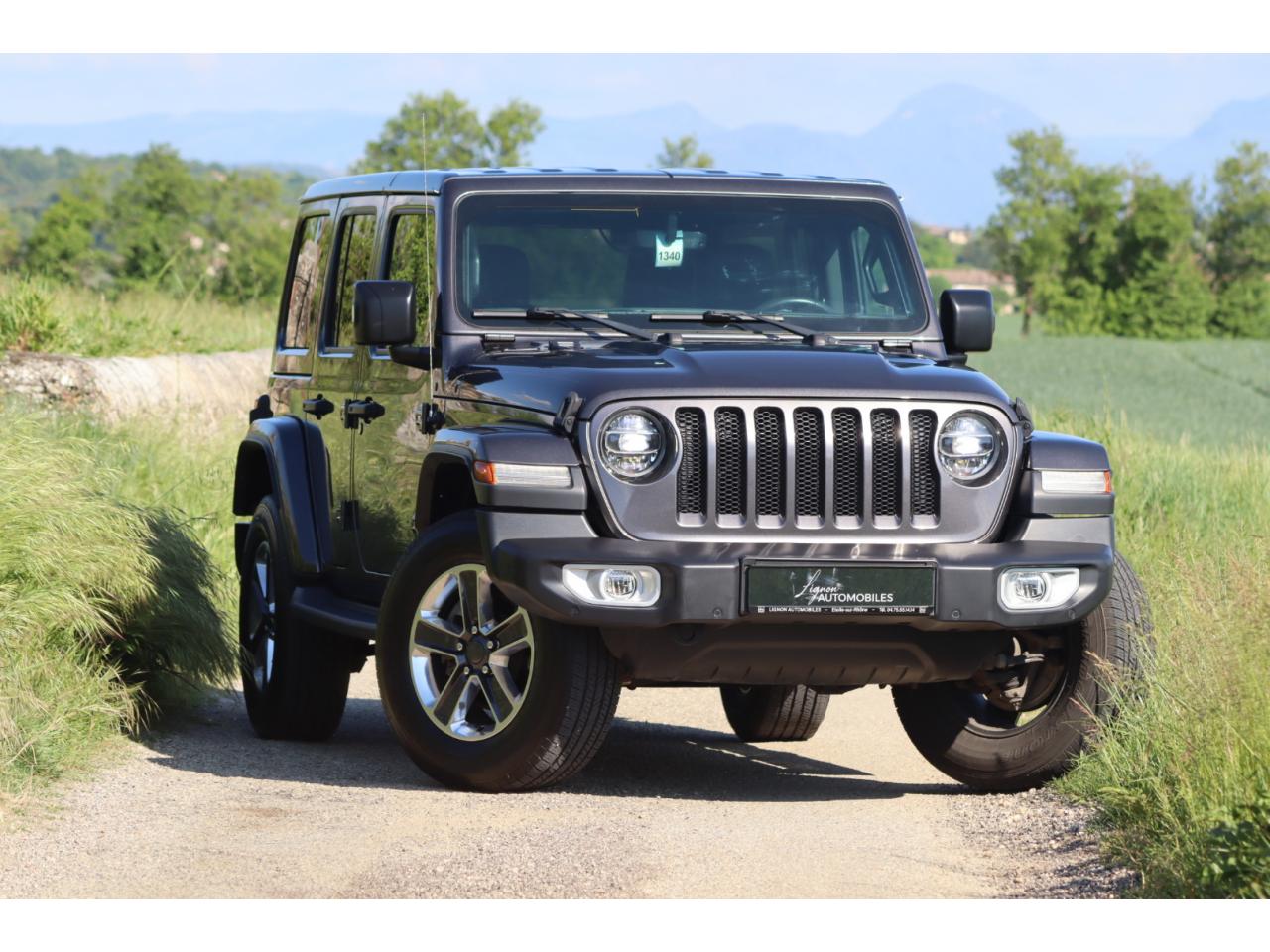 Photo JEEP WRANGLER JL 2.0 T 272 CH Unlimited Sahara BVA8 à partir de 657?/Mois