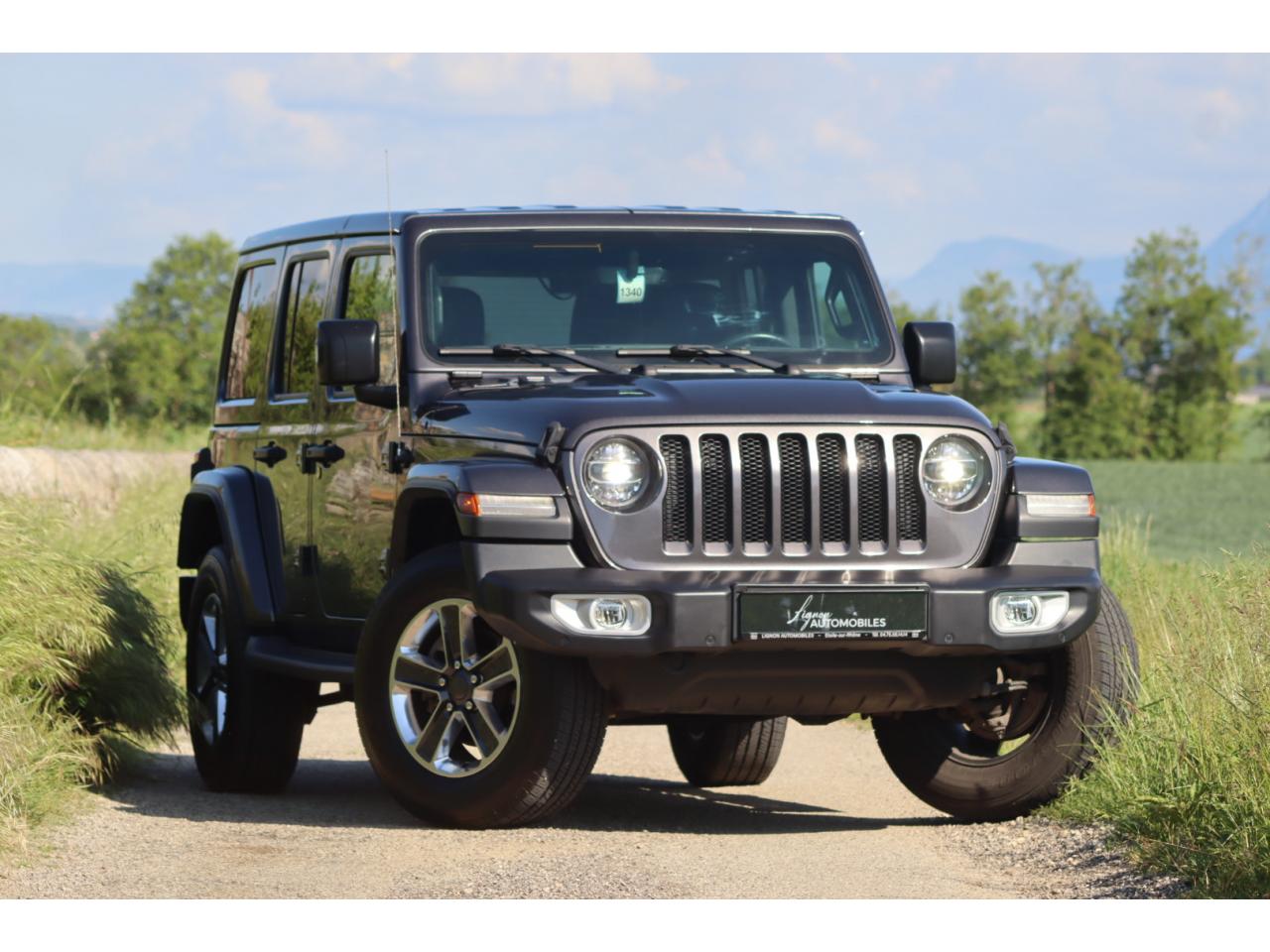 Photo JEEP WRANGLER JL 2.0 T 272 CH Unlimited Sahara BVA8 à partir de 657?/Mois