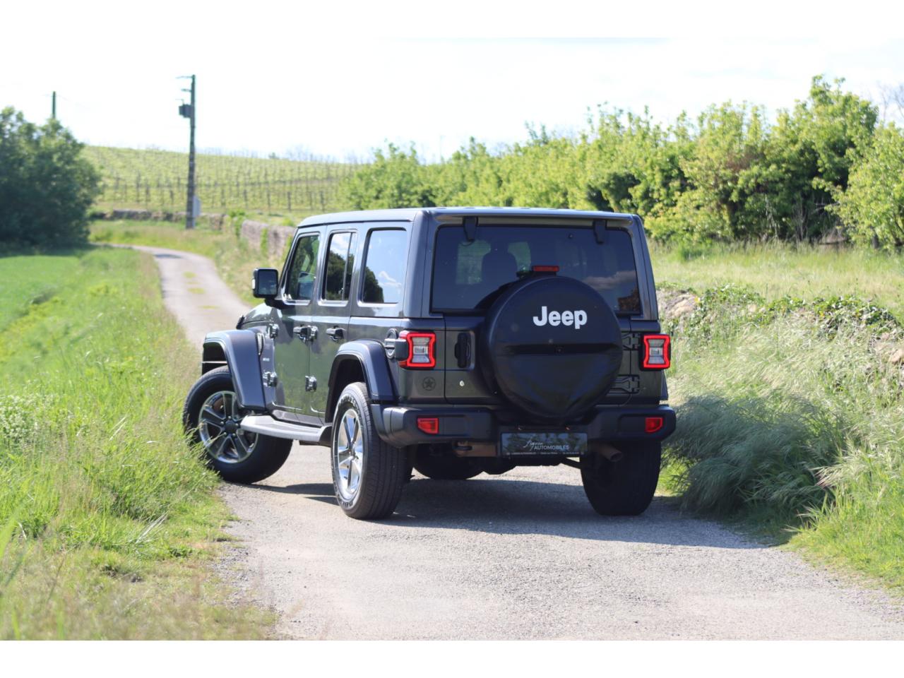 Photo JEEP WRANGLER JL 2.0 T 272 CH Unlimited Sahara BVA8 à partir de 657?/Mois