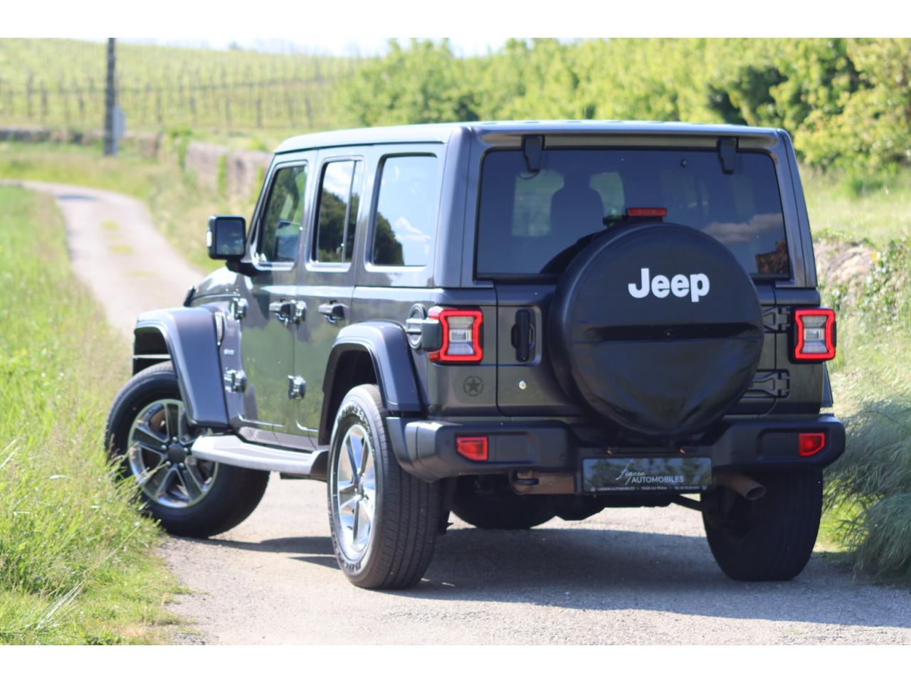 Photo JEEP WRANGLER JL 2.0 T 272 CH Unlimited Sahara BVA8 à partir de 657?/Mois