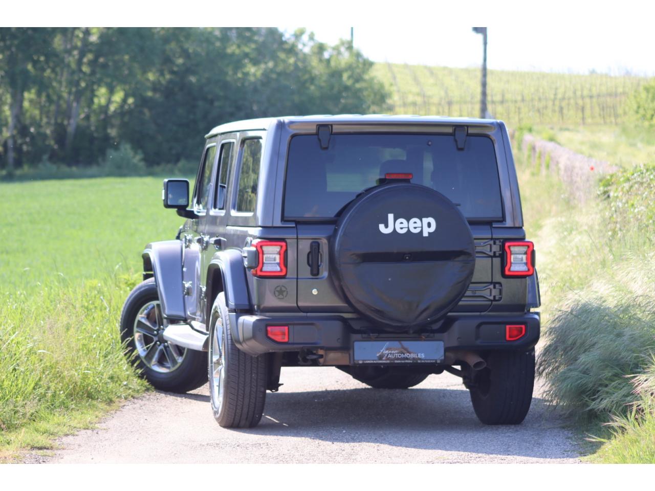 Photo JEEP WRANGLER JL 2.0 T 272 CH Unlimited Sahara BVA8 à partir de 657?/Mois