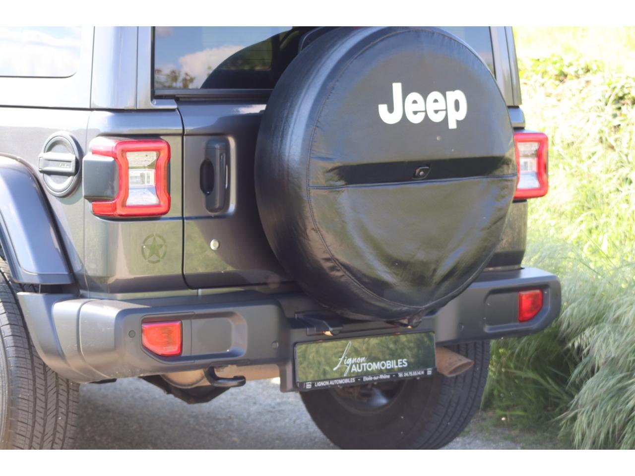 Photo JEEP WRANGLER JL 2.0 T 272 CH Unlimited Sahara BVA8 à partir de 657?/Mois