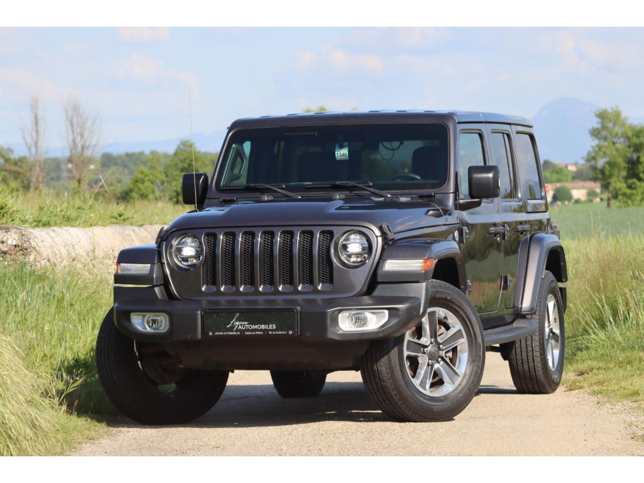 Photo JEEP WRANGLER JL 2.0 T 272 CH Unlimited Sahara BVA8 à partir de 657?/Mois