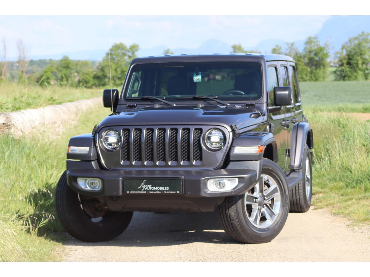 Photo JEEP WRANGLER JL 2.0 T 272 CH Unlimited Sahara BVA8 à partir de 657?/Mois